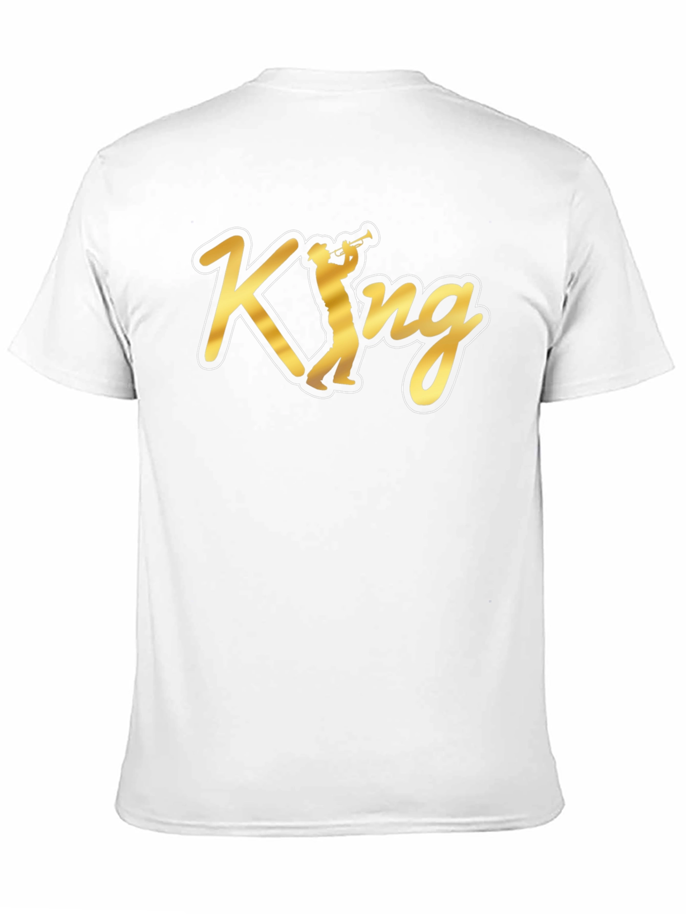 King Trumpet Black T-Shirt