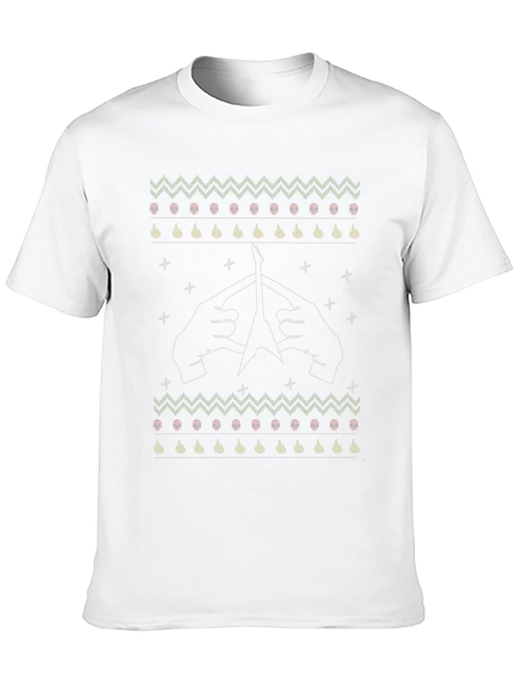 Black Ugly Christmas Sweater T-shirt