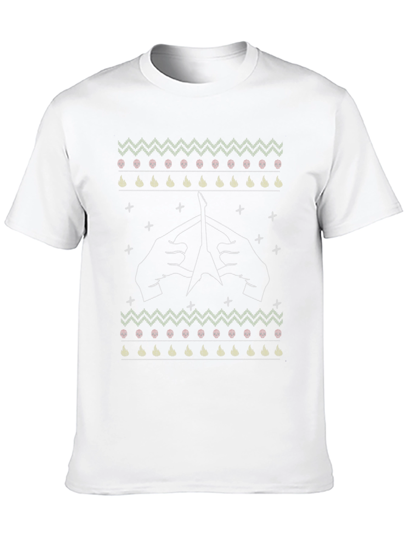 Black Ugly Christmas Sweater T-shirt