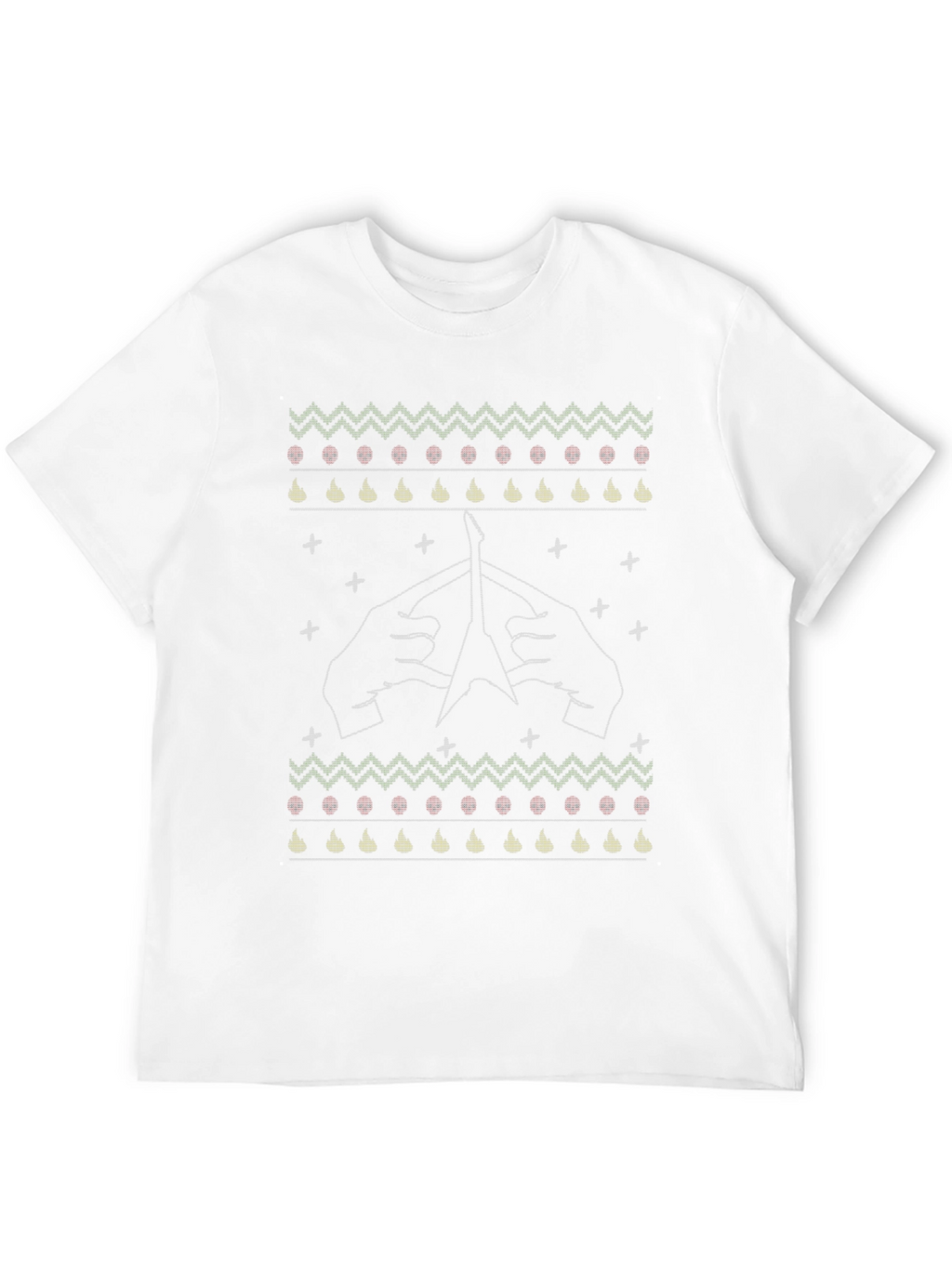 Black Ugly Christmas Sweater T-shirt