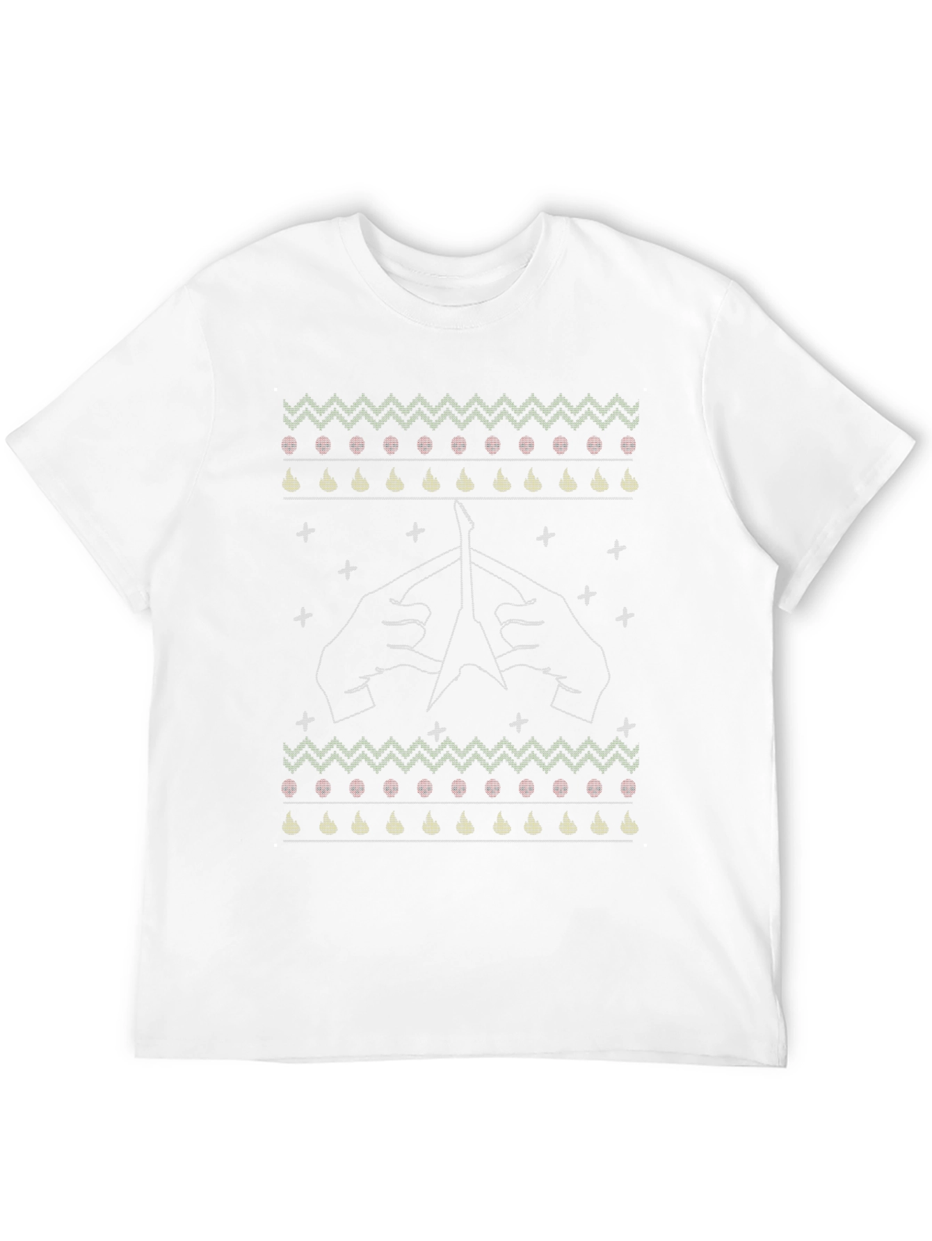 Black Ugly Christmas Sweater T-shirt