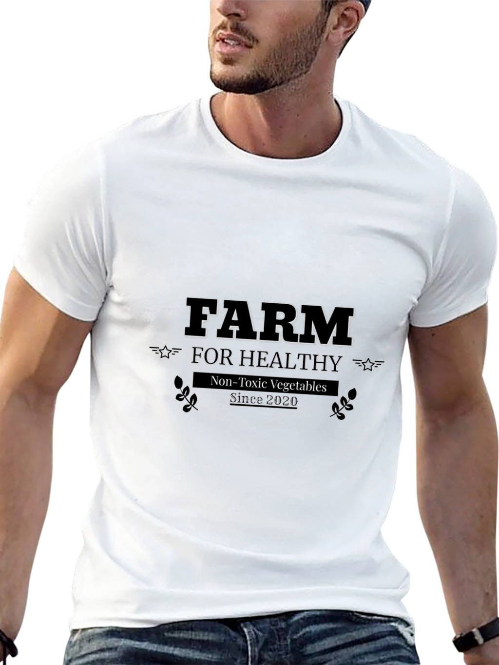 Farm for Healthy Non-Toxic Vegetables T-Shirt