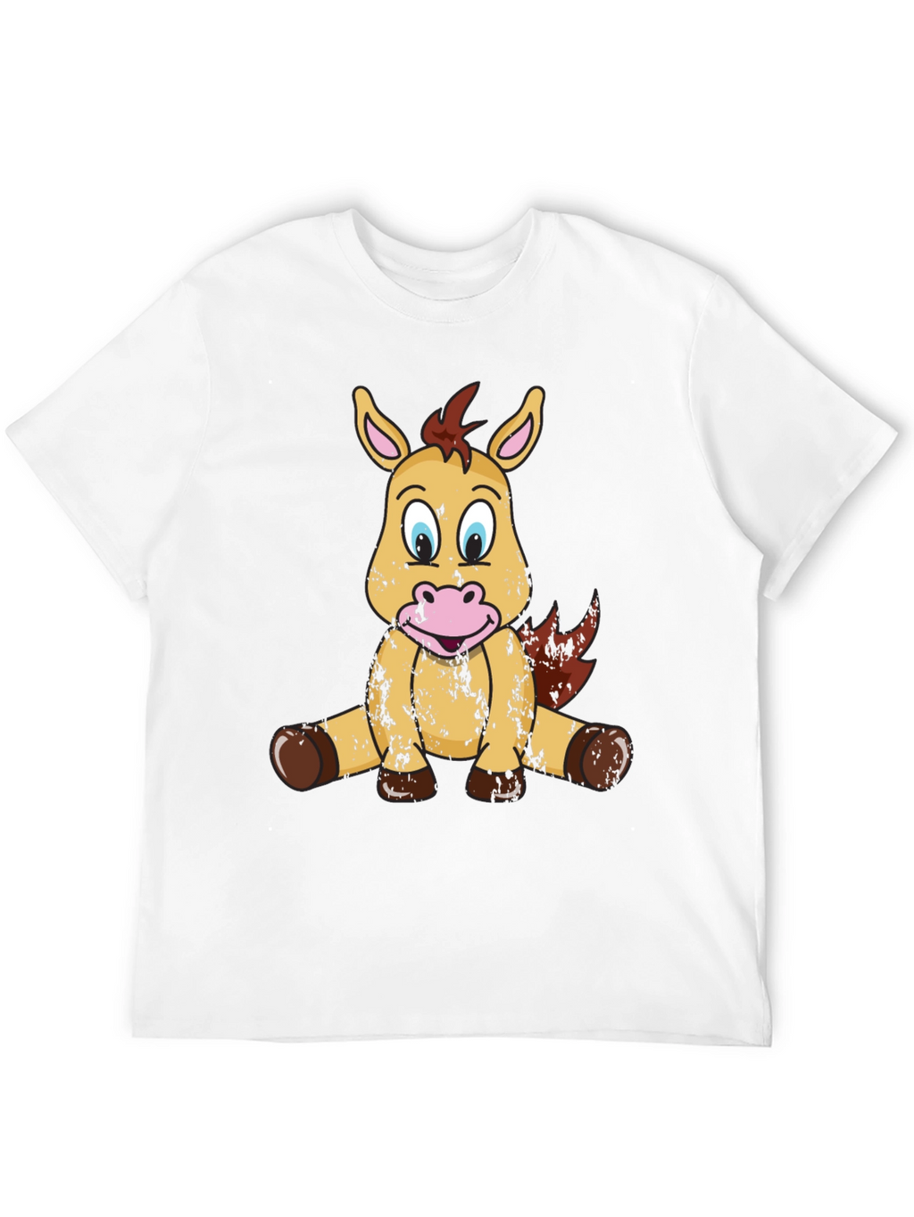Cute Cartoon Horse T-Shirt