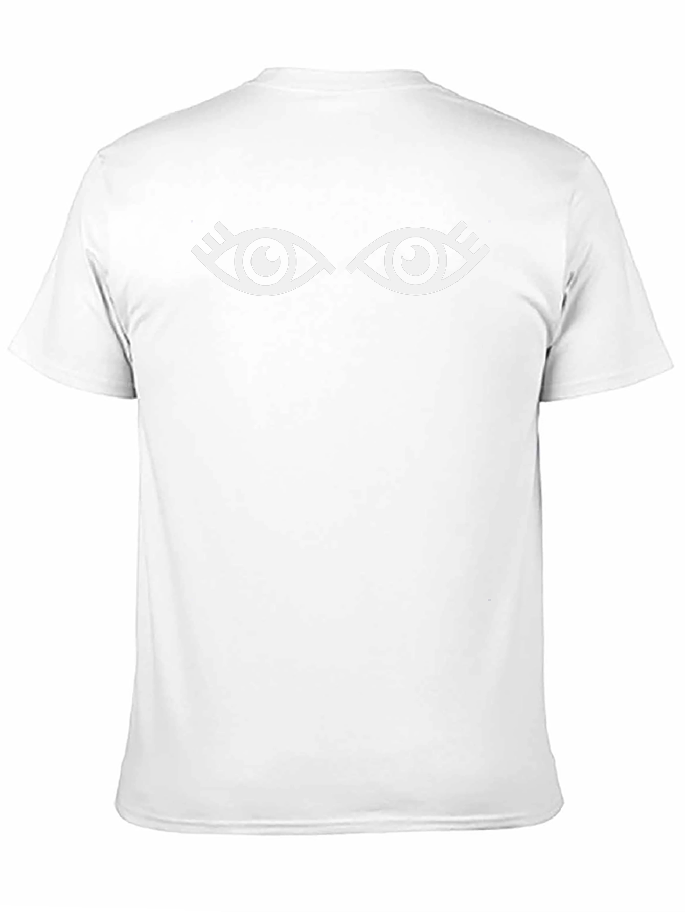 Eye Graphic Tee - Stylish Black Cotton T-Shirt