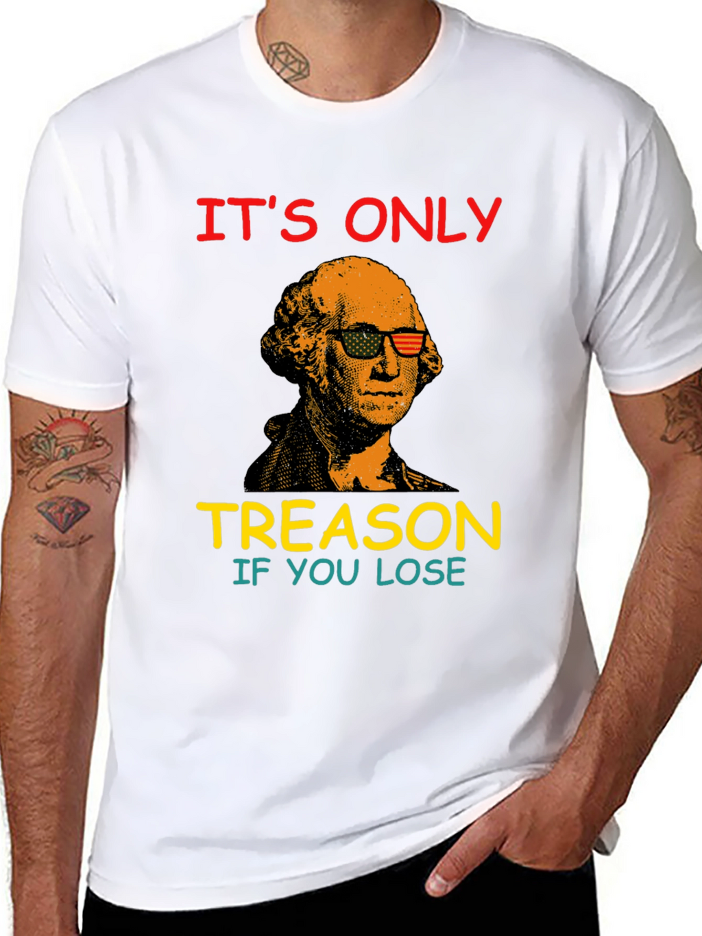 Funny George Washington Treason T-Shirt
