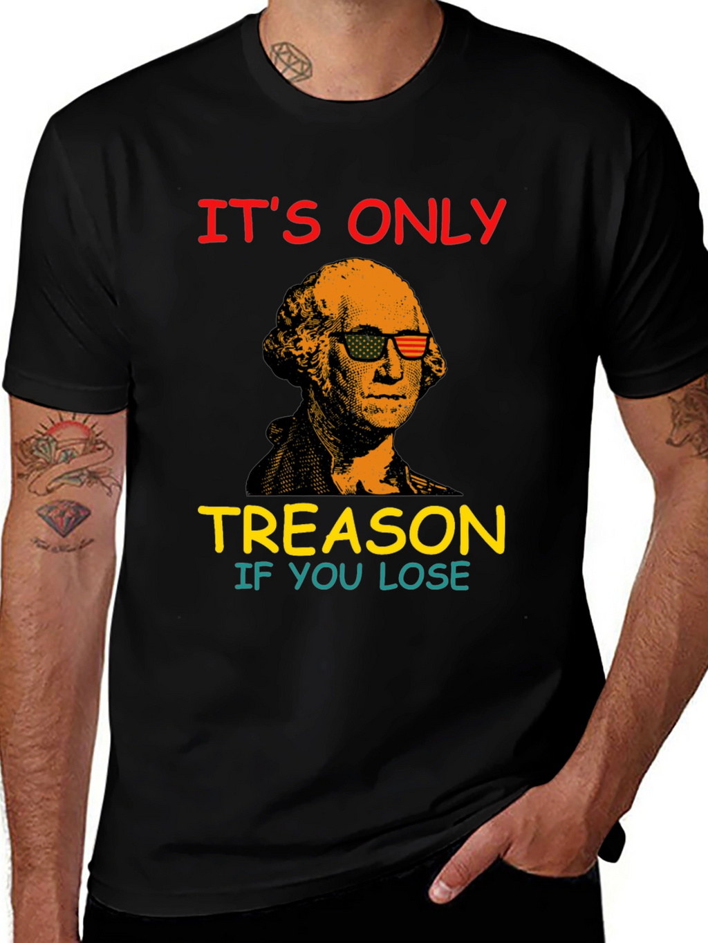 Funny George Washington Treason T-Shirt