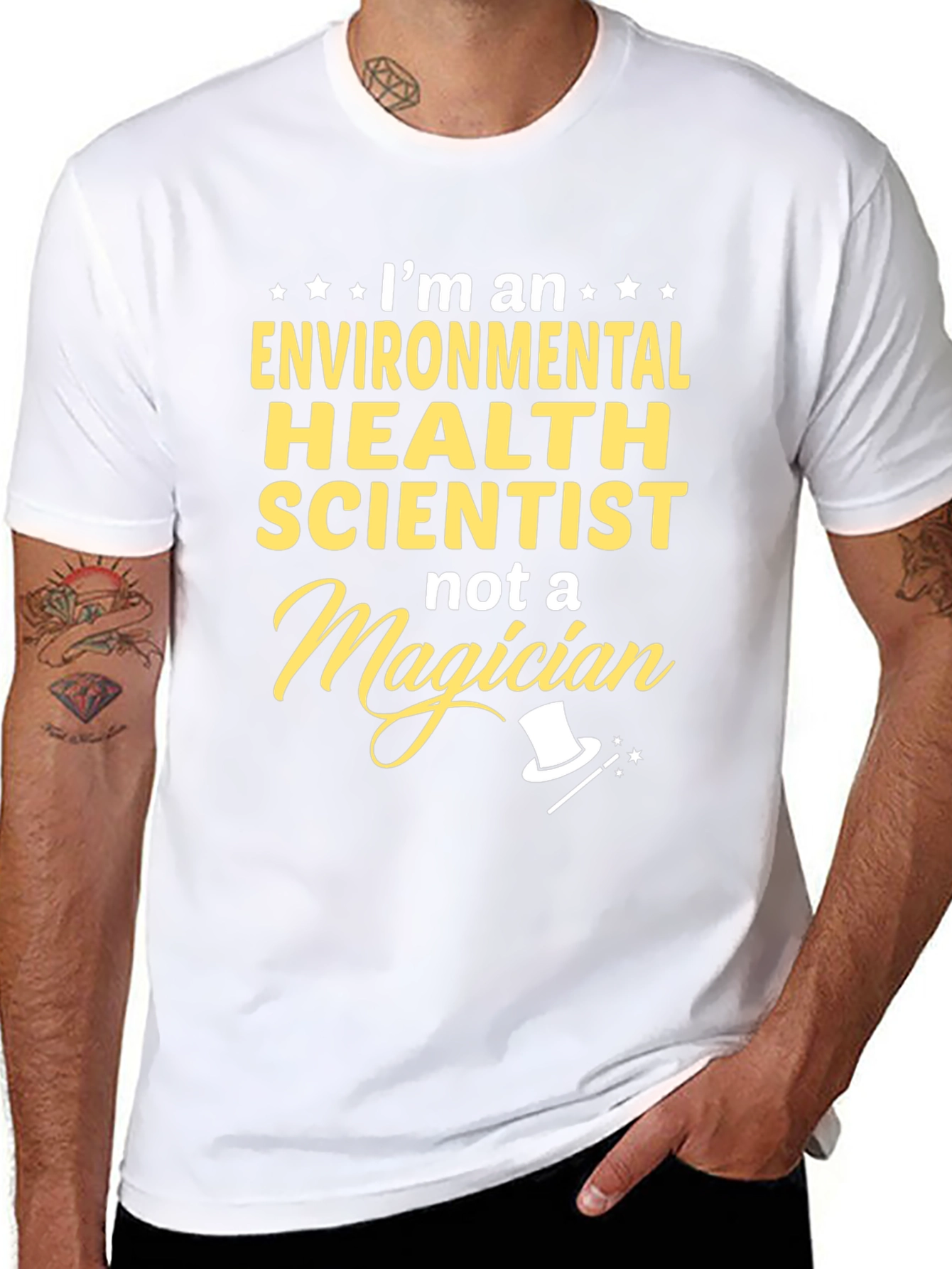 Environmental Health Scientist T-Shirt - Not a Magician!