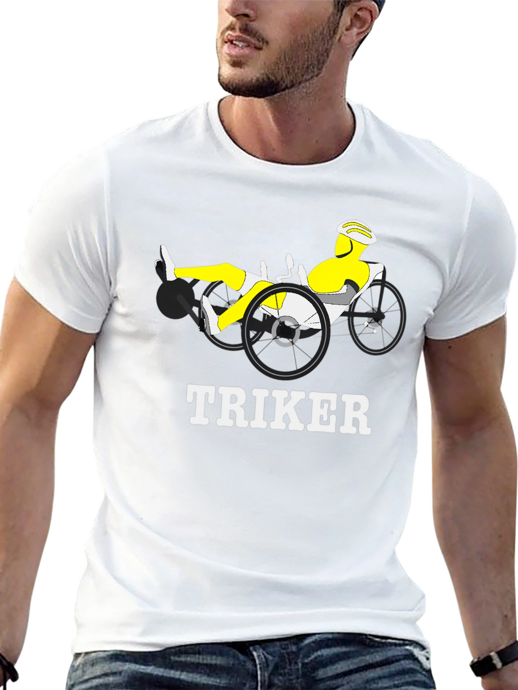 Triker T-Shirt - Recumbent Bike Design