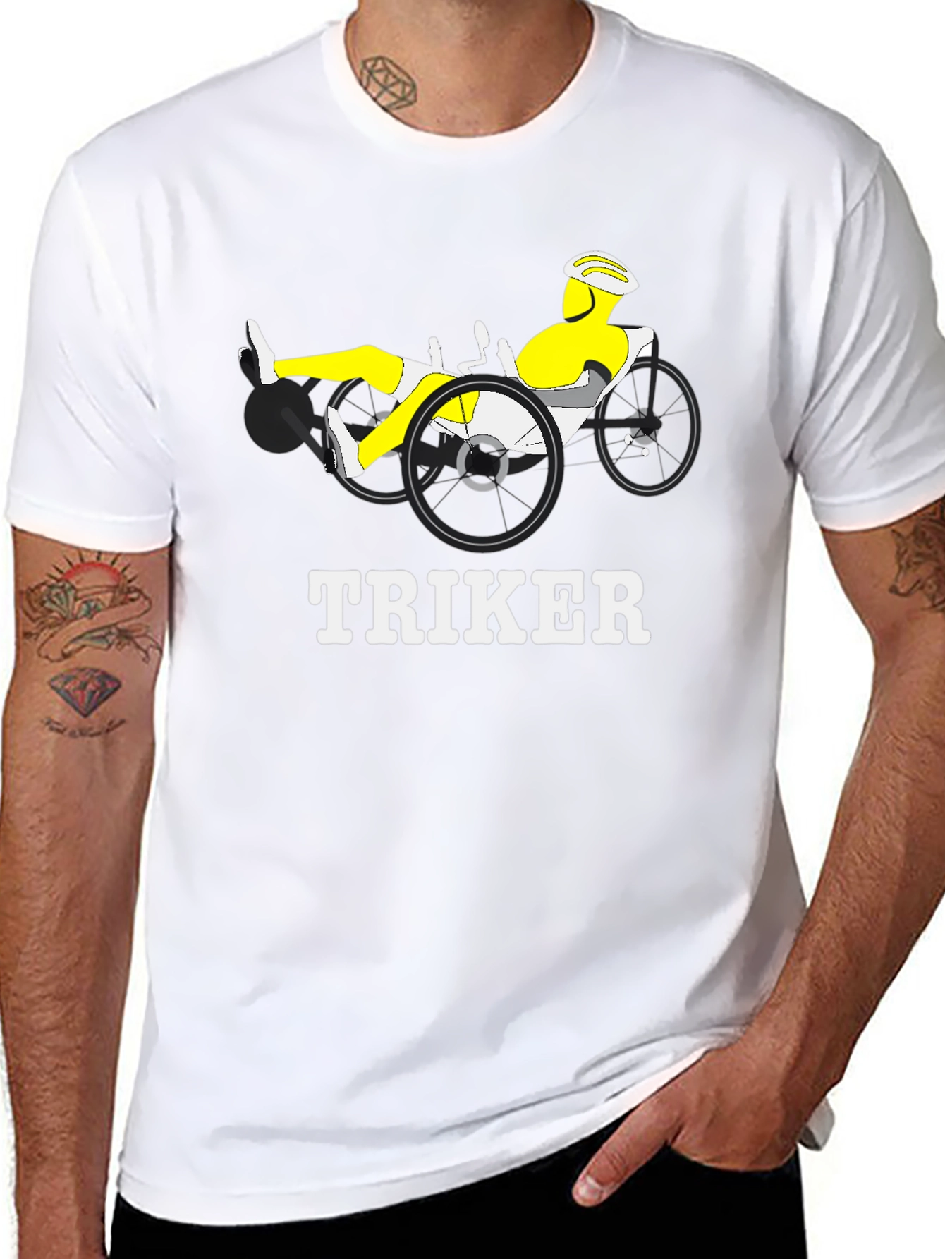 Triker T-Shirt - Recumbent Bike Design