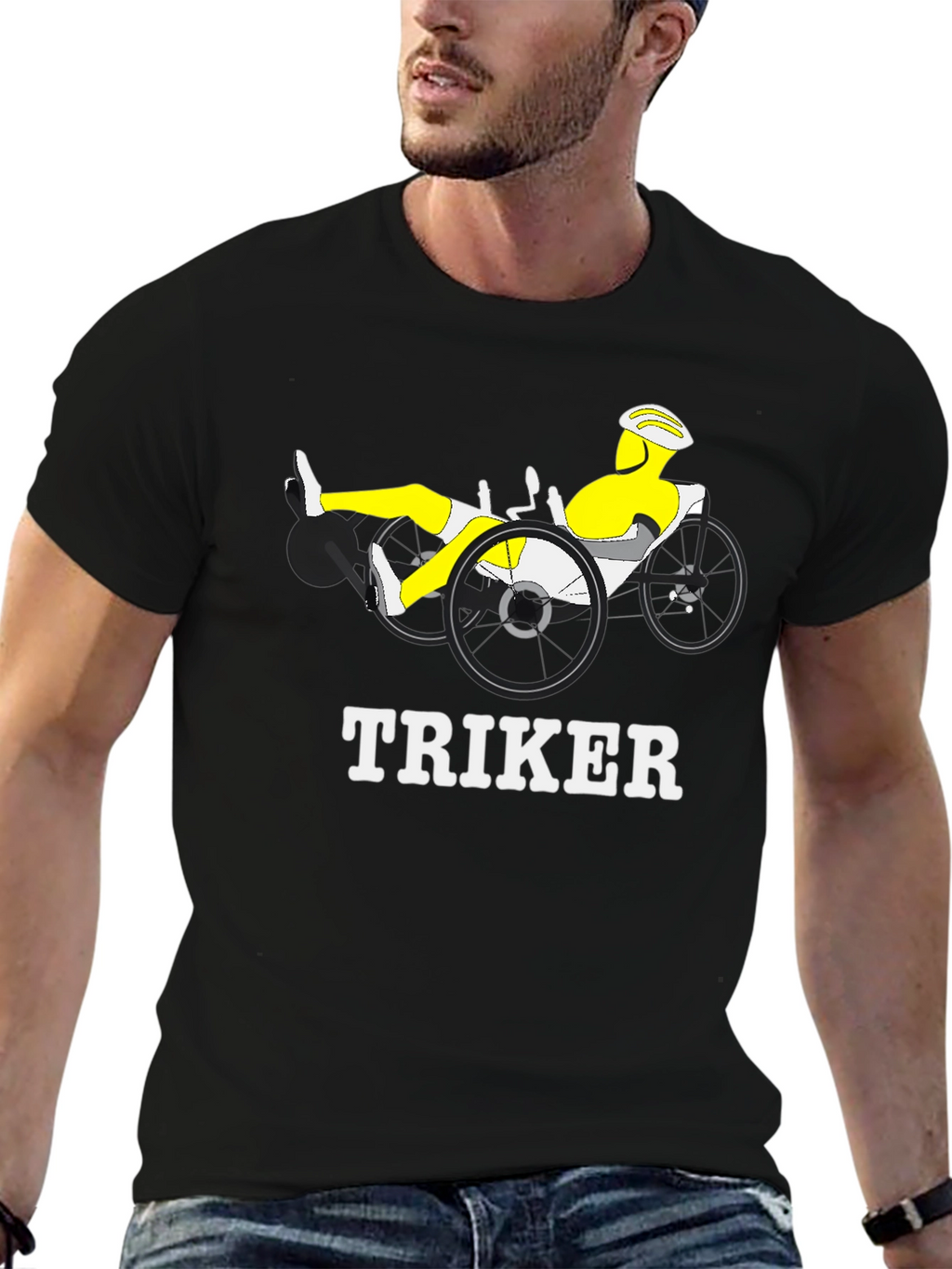 Triker T-Shirt - Recumbent Bike Design