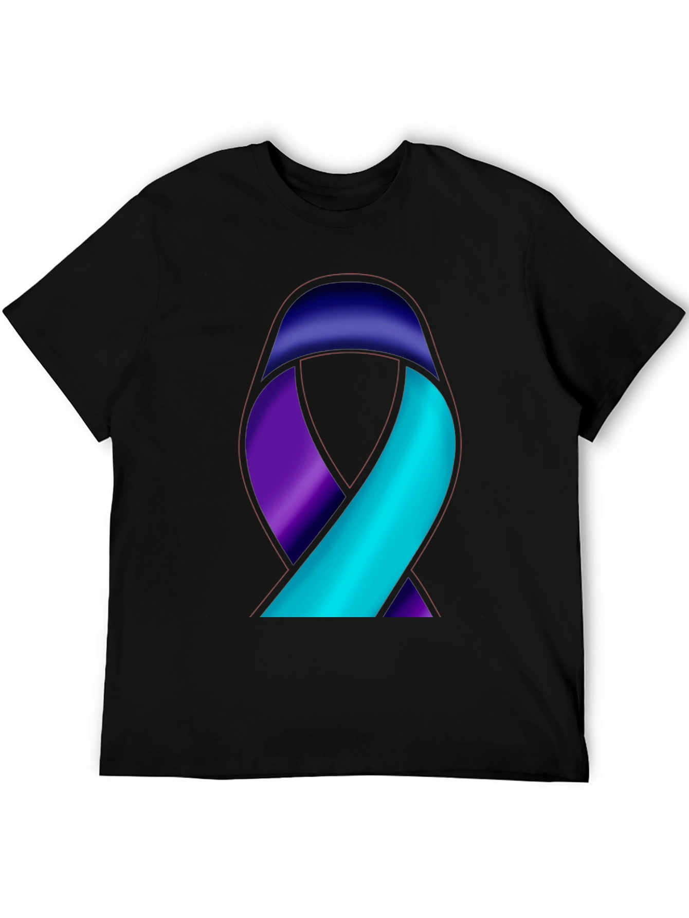 Awareness Ribbon Graphic T-Shirt