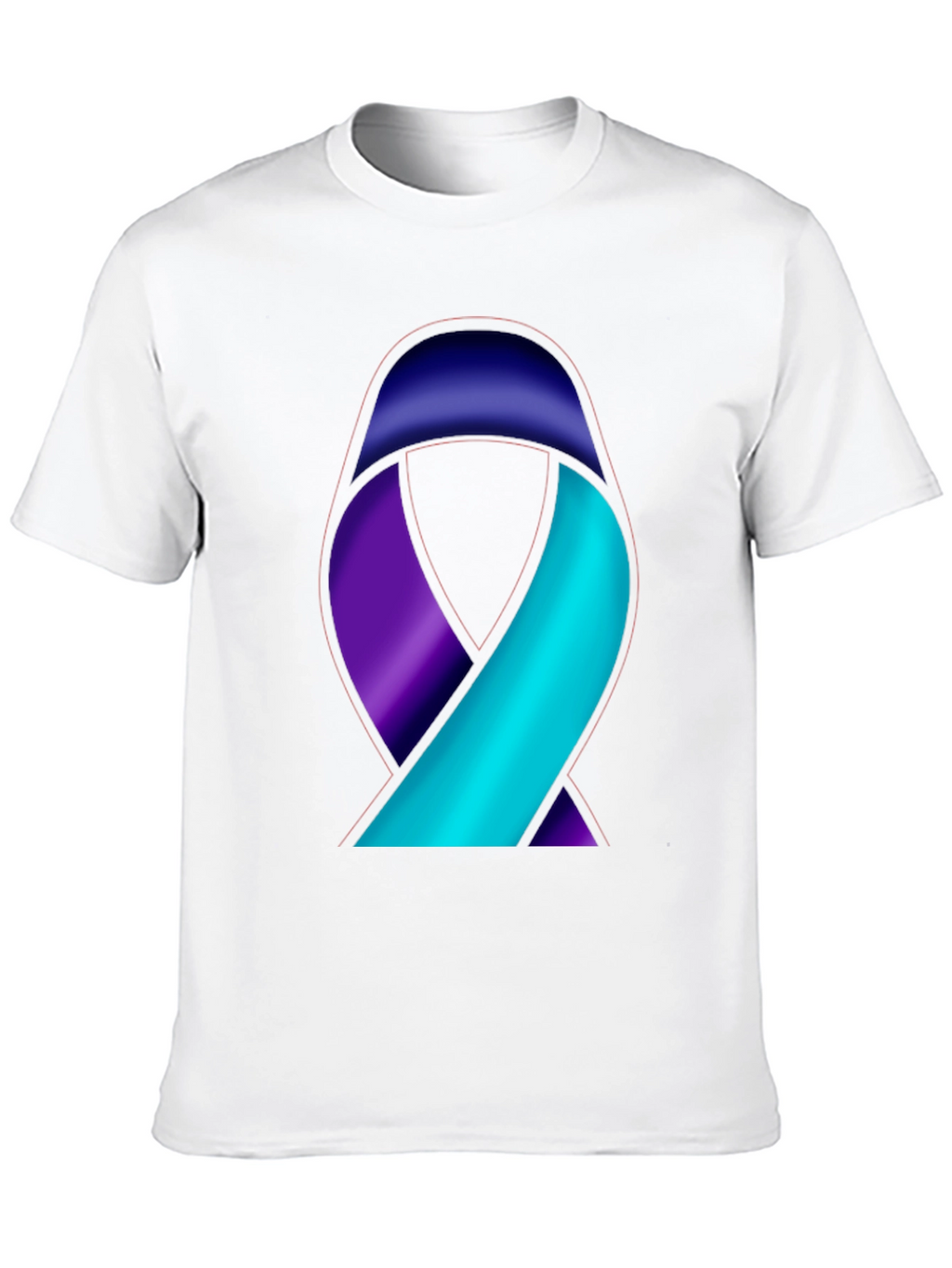 Awareness Ribbon Graphic T-Shirt
