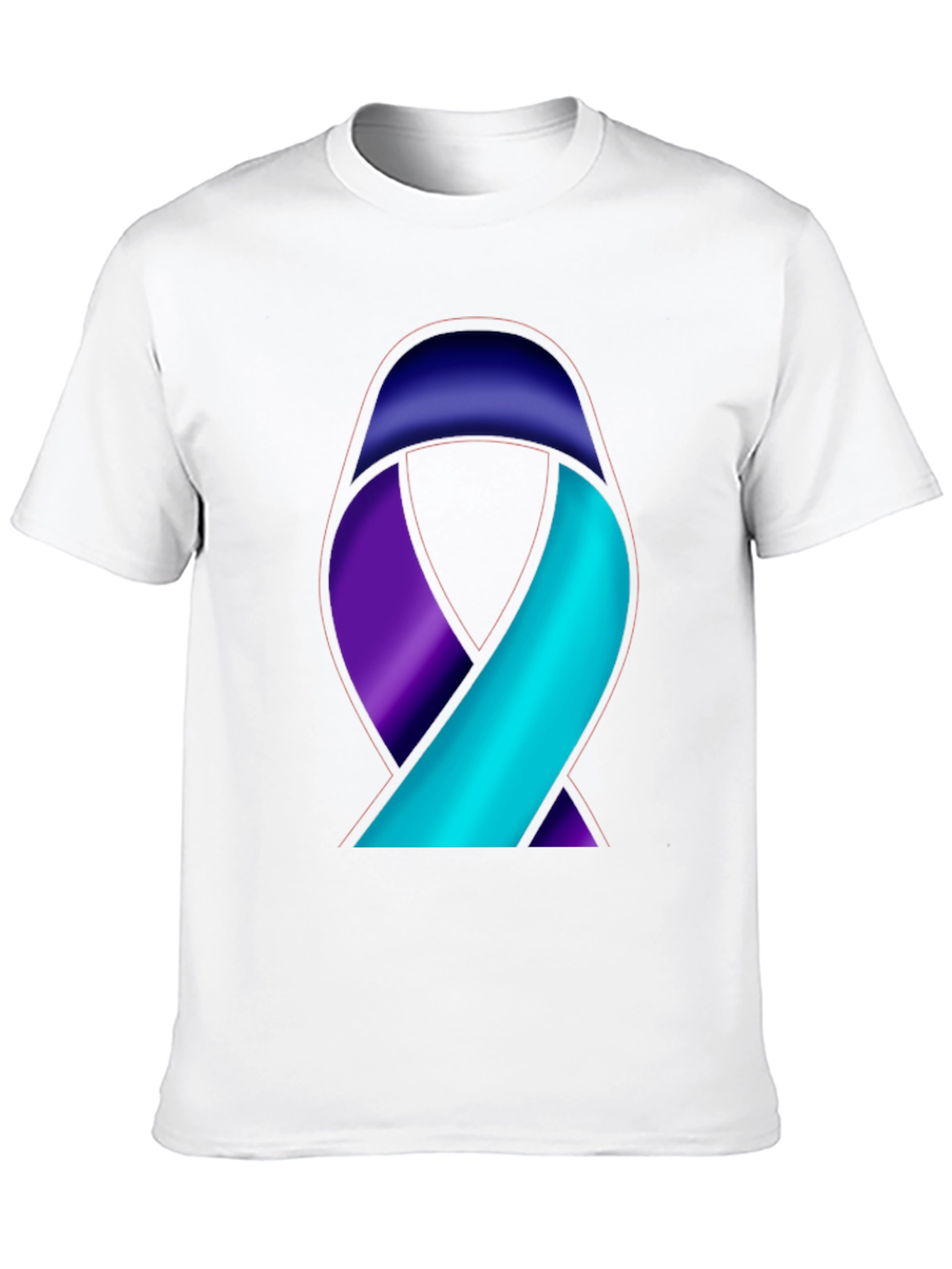 Awareness Ribbon Graphic T-Shirt