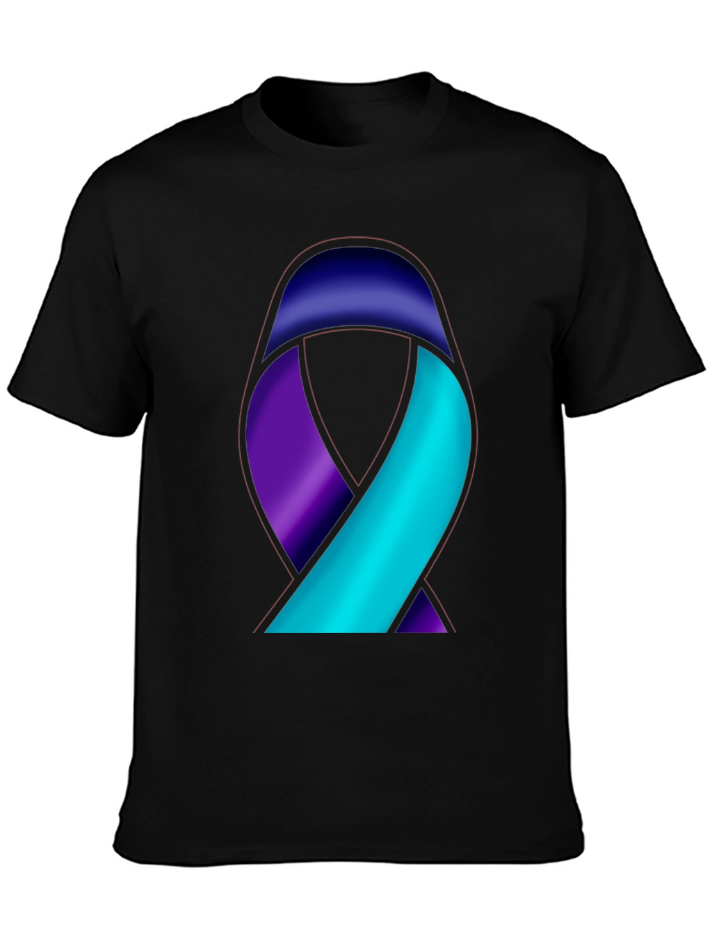 Awareness Ribbon Graphic T-Shirt