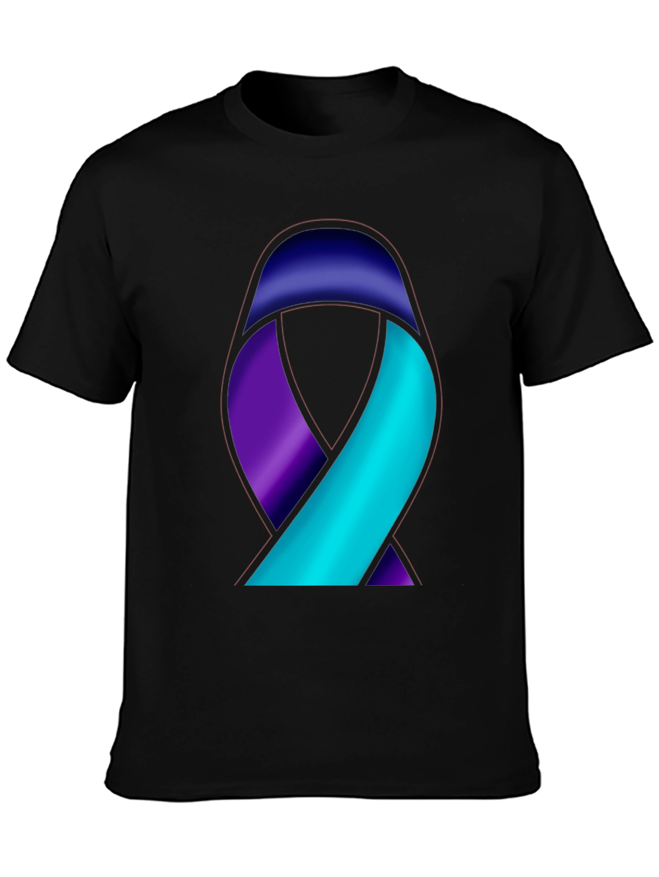 Awareness Ribbon Graphic T-Shirt