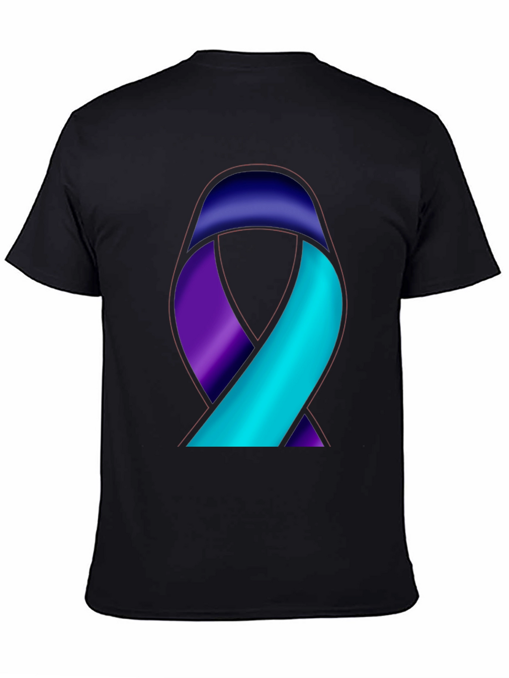 Awareness Ribbon Graphic T-Shirt