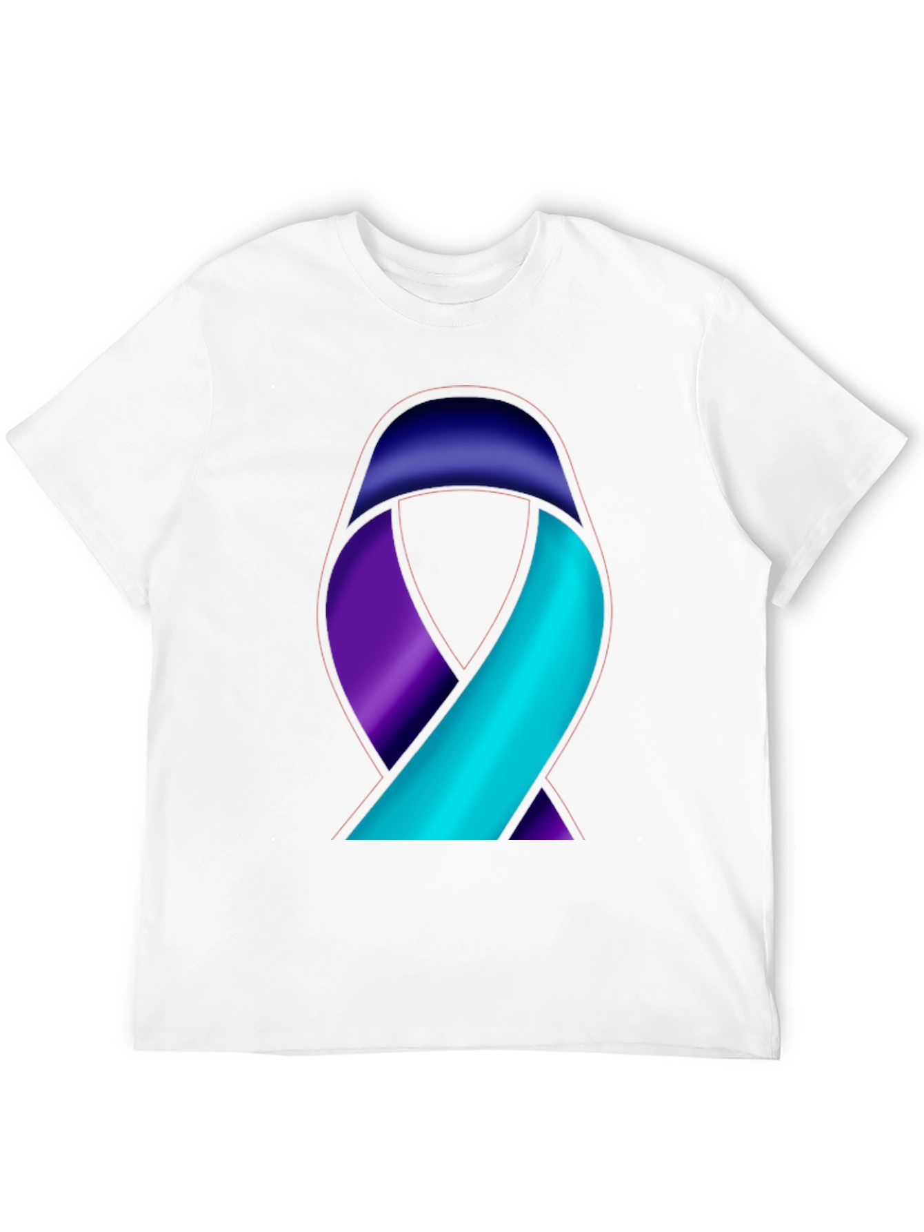 Awareness Ribbon Graphic T-Shirt