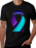 Awareness Ribbon Graphic T-Shirt