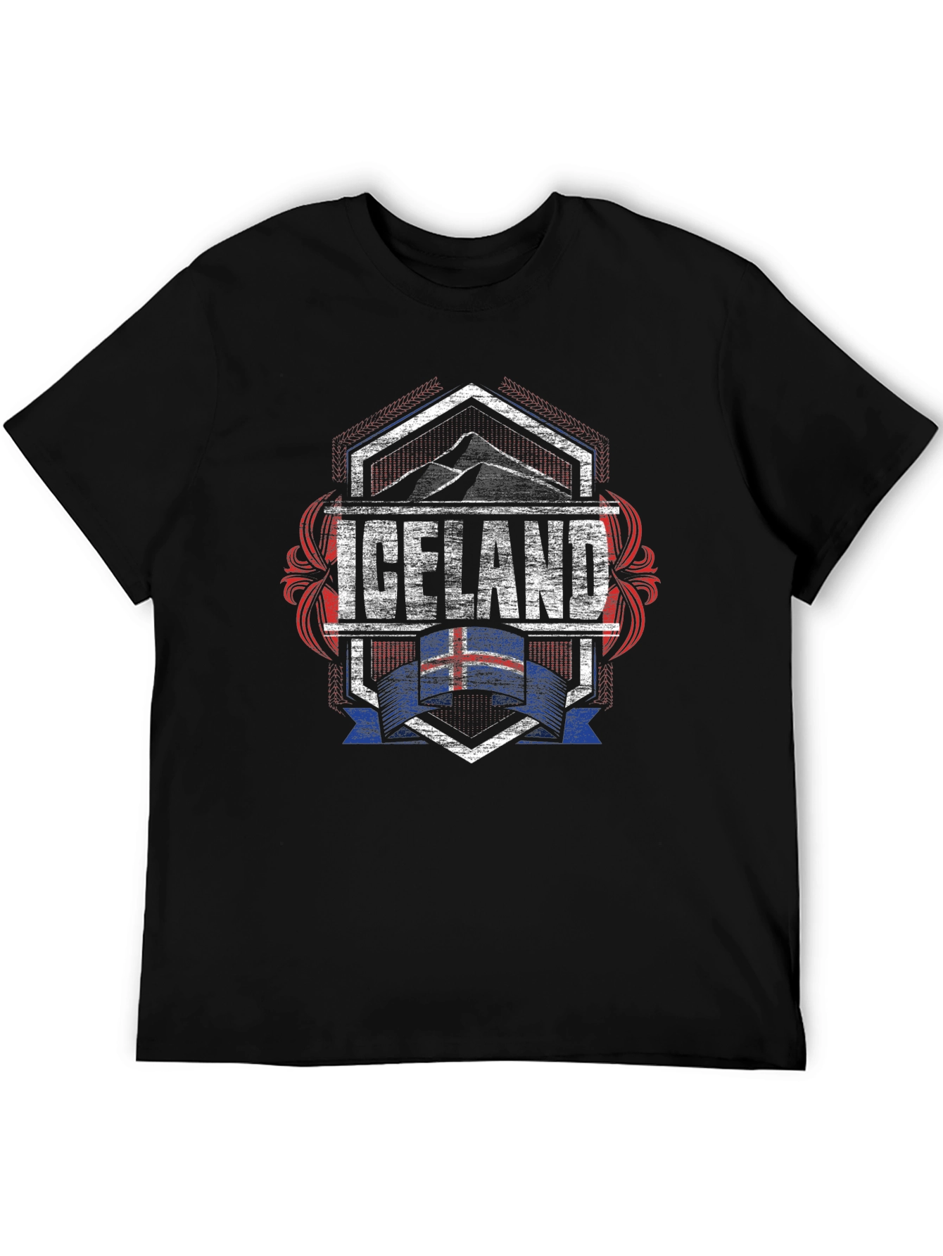 Iceland Flag Graphic Tee