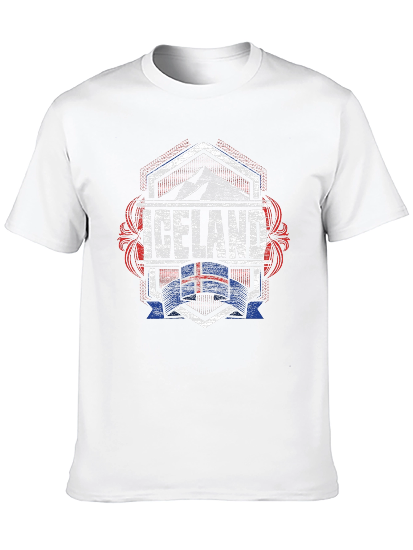 Iceland Flag Graphic Tee