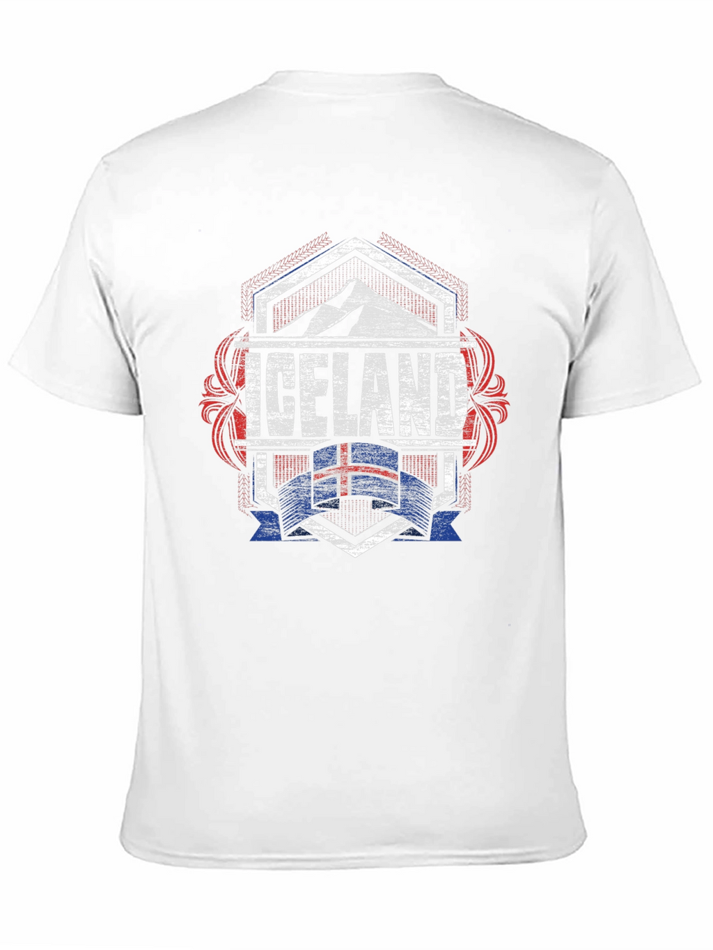 Iceland Flag Graphic Tee