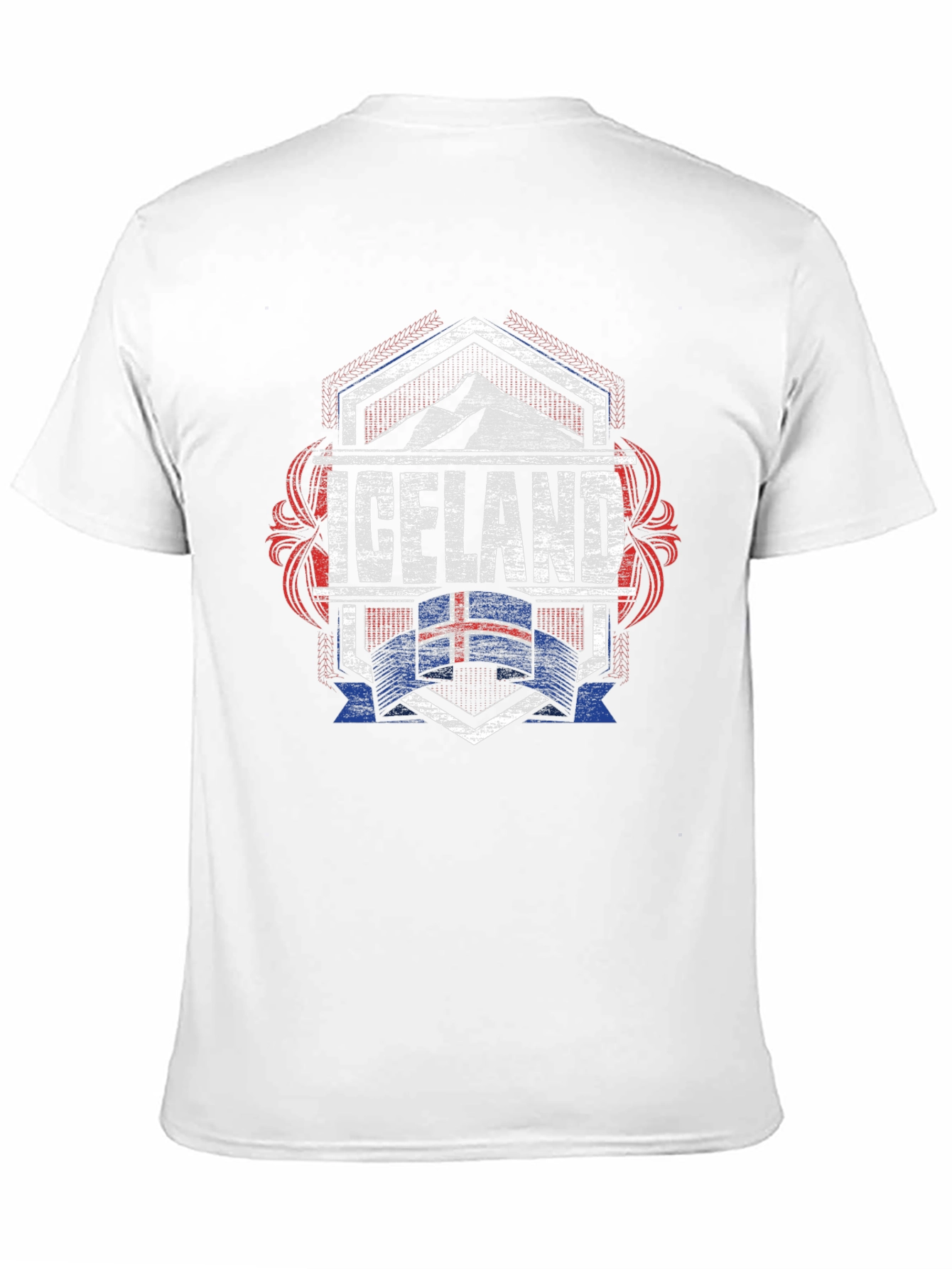 Iceland Flag Graphic Tee