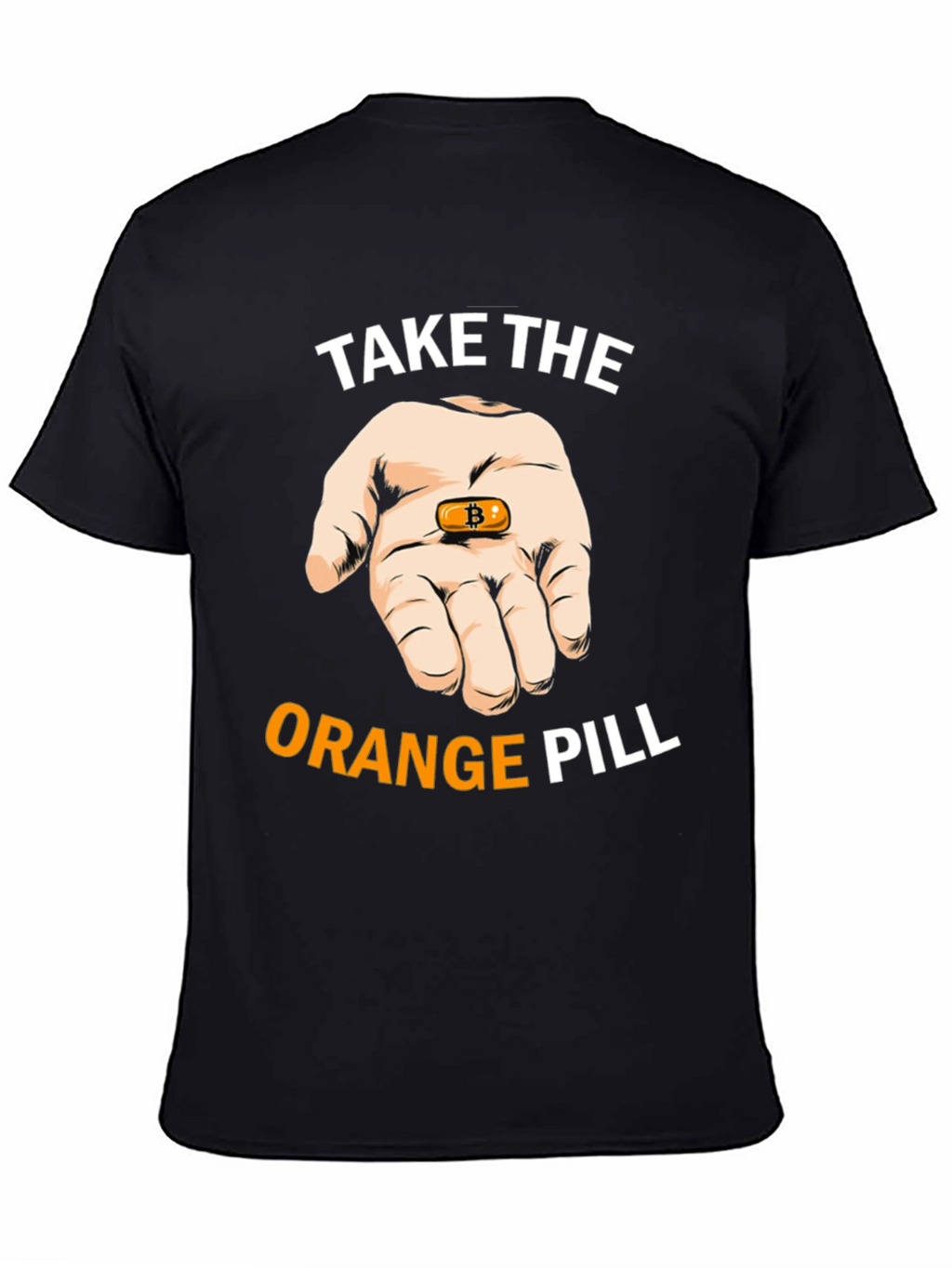Bitcoin T-Shirt: Take the Orange Pill Crypto Tee