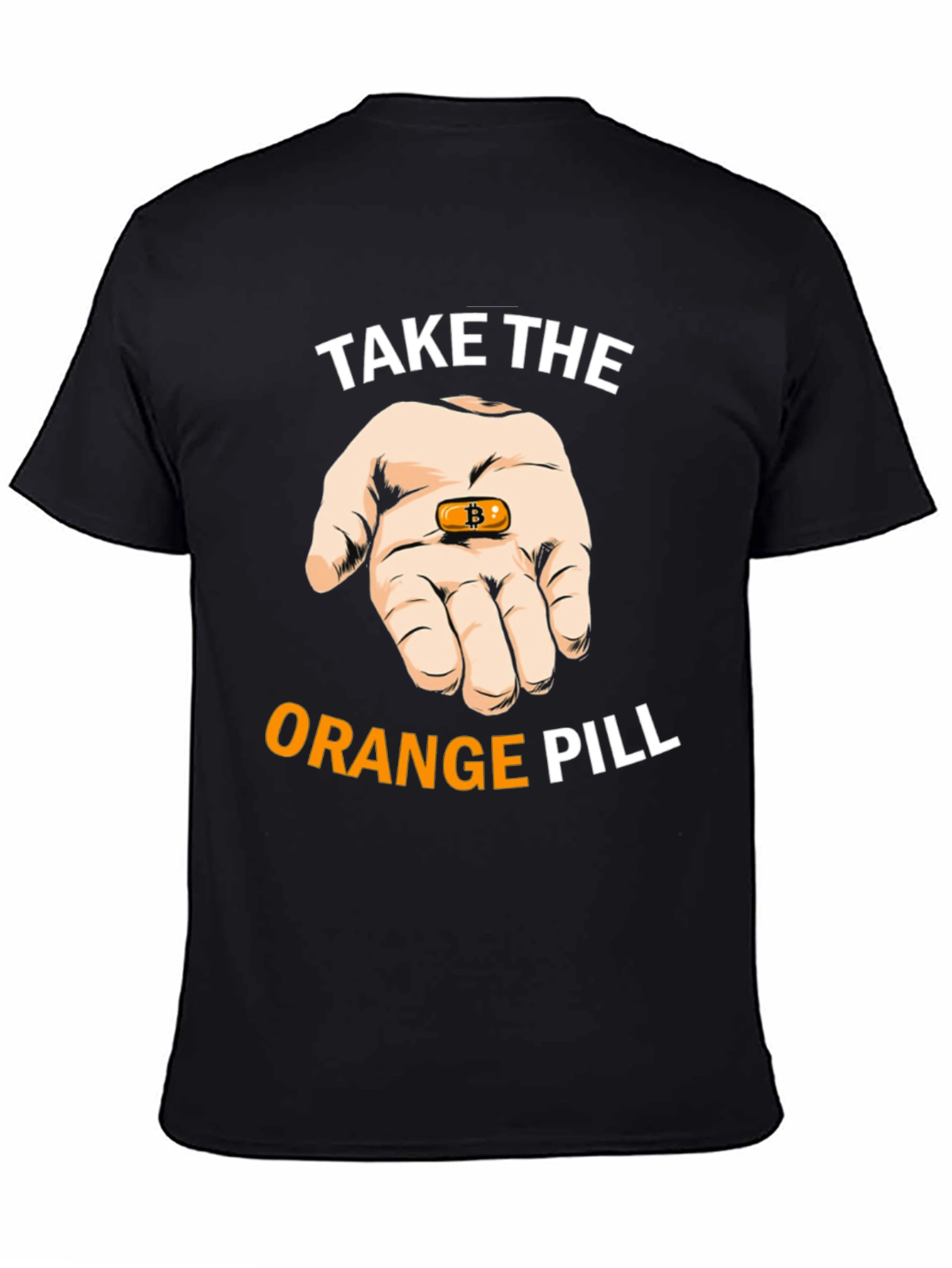 Bitcoin T-Shirt: Take the Orange Pill Crypto Tee