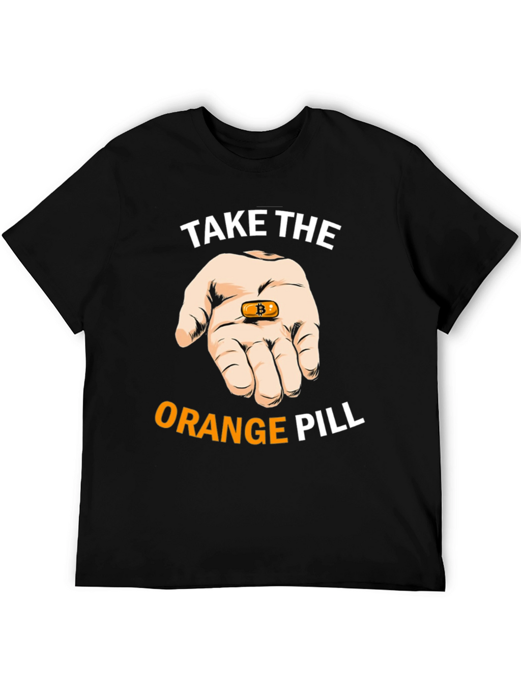Bitcoin T-Shirt: Take the Orange Pill Crypto Tee
