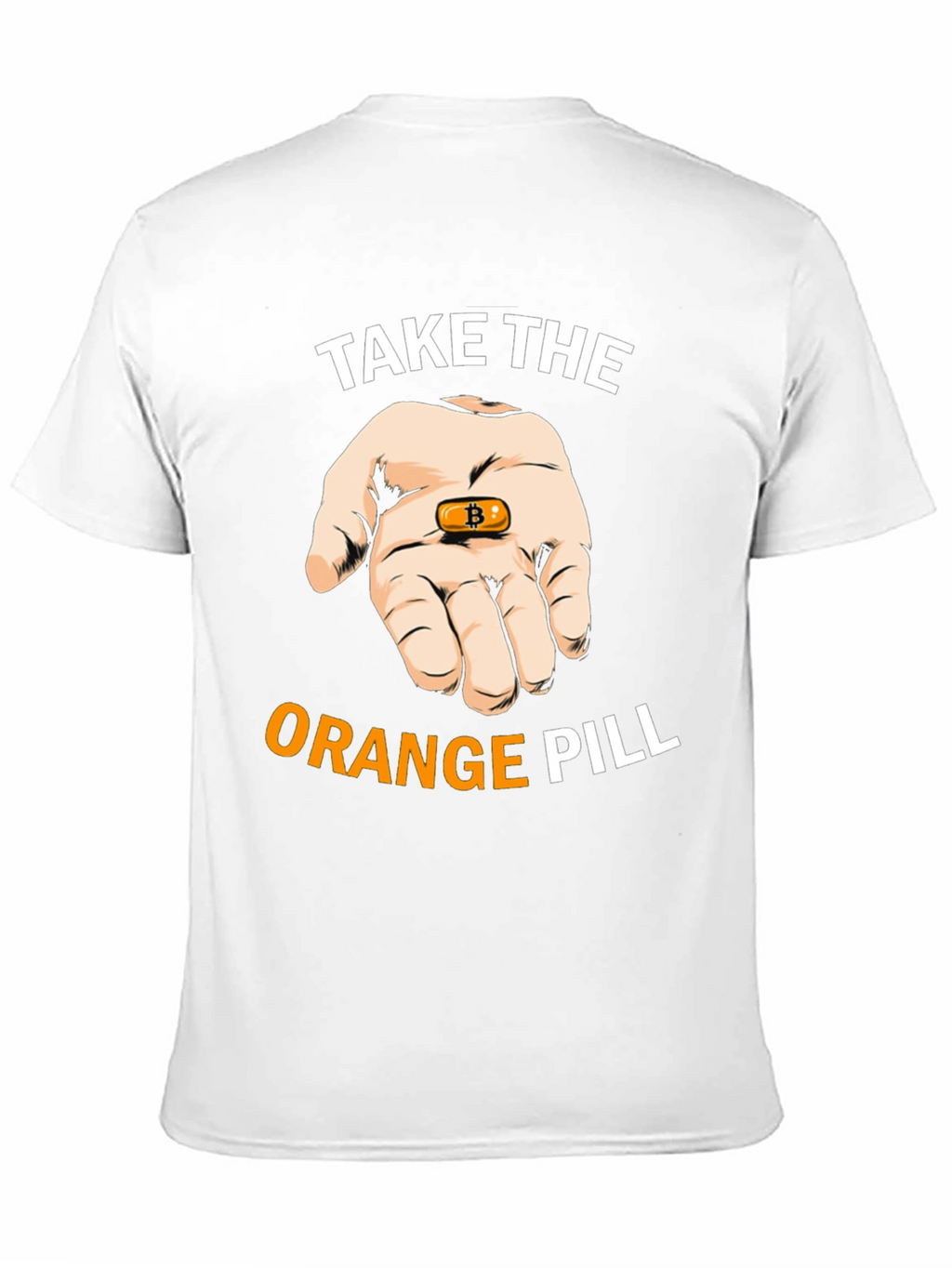 Bitcoin T-Shirt: Take the Orange Pill Crypto Tee