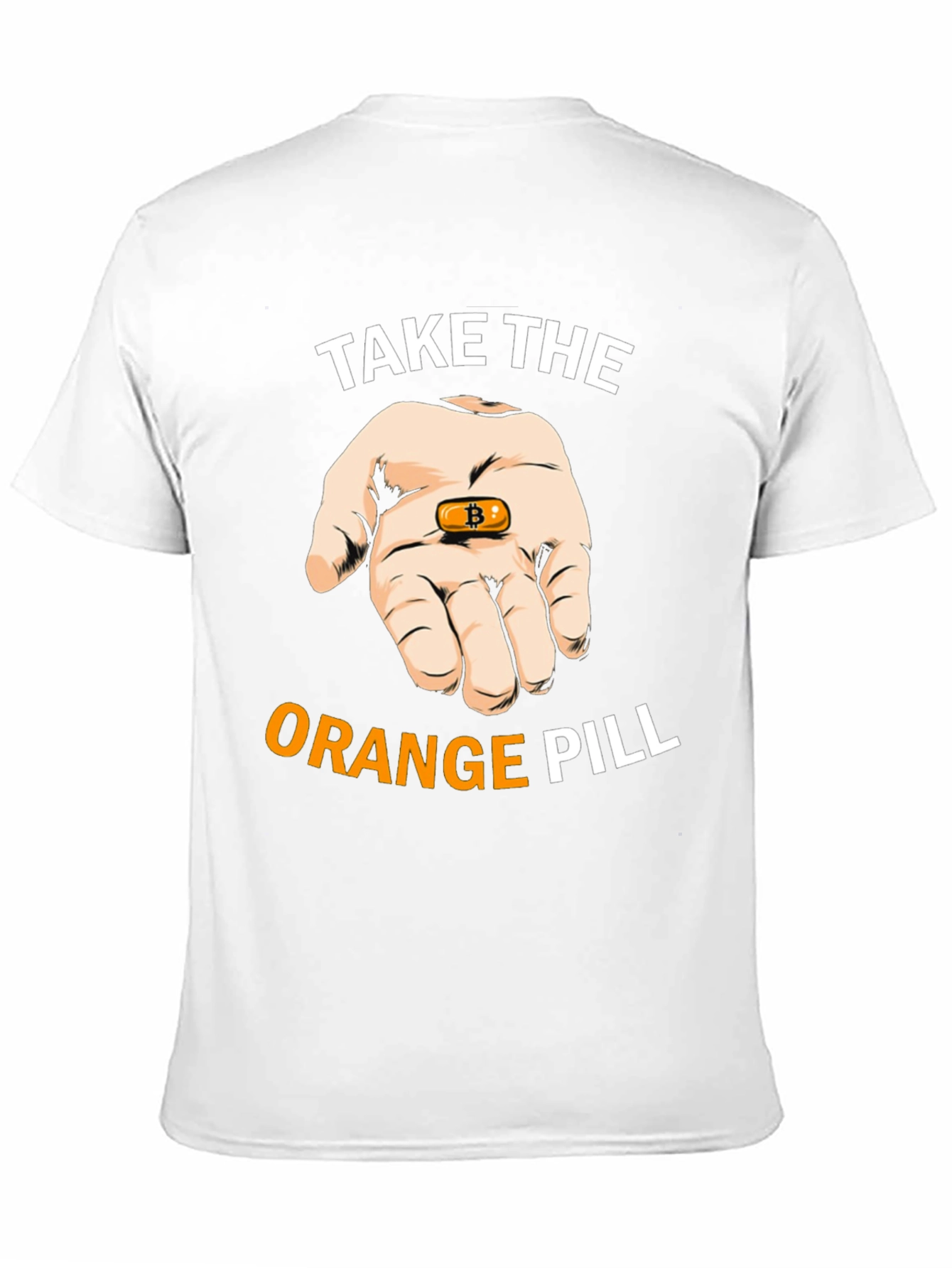 Bitcoin T-Shirt: Take the Orange Pill Crypto Tee