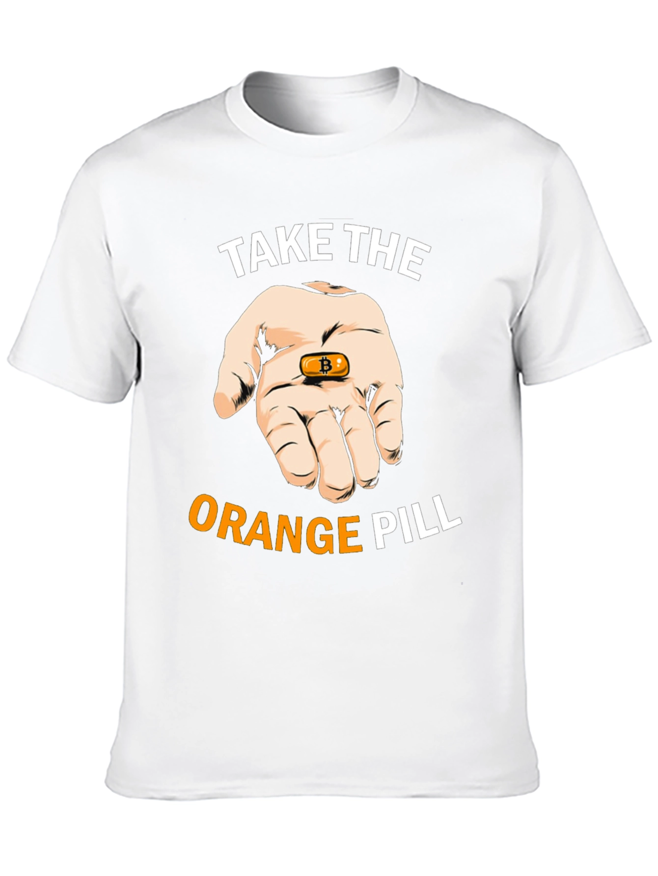 Bitcoin T-Shirt: Take the Orange Pill Crypto Tee
