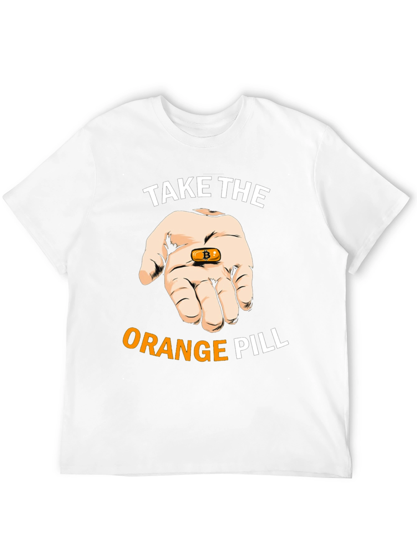 Bitcoin T-Shirt: Take the Orange Pill Crypto Tee