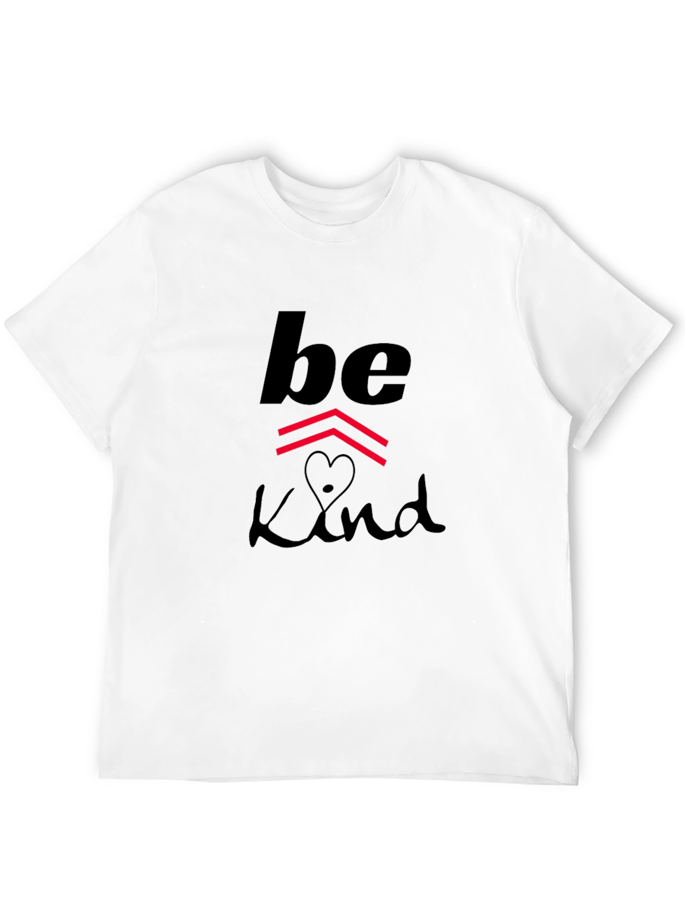 Be Kind Graphic Print Black T-Shirt