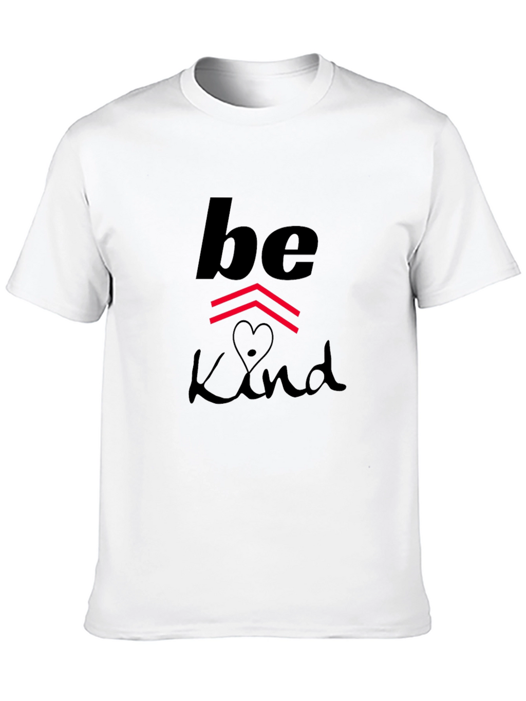 Be Kind Graphic Print Black T-Shirt