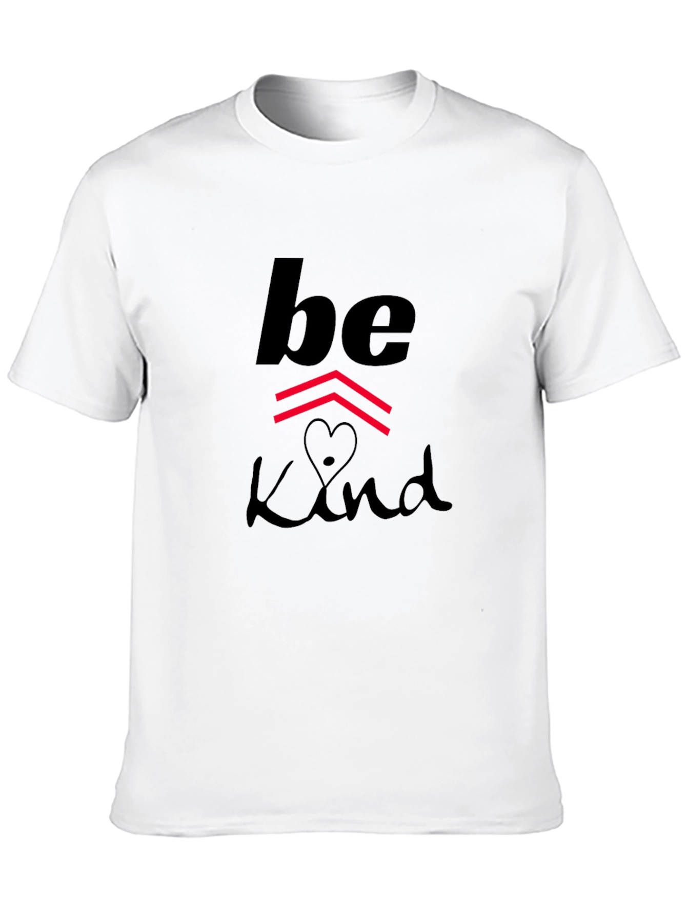 Be Kind Graphic Print Black T-Shirt