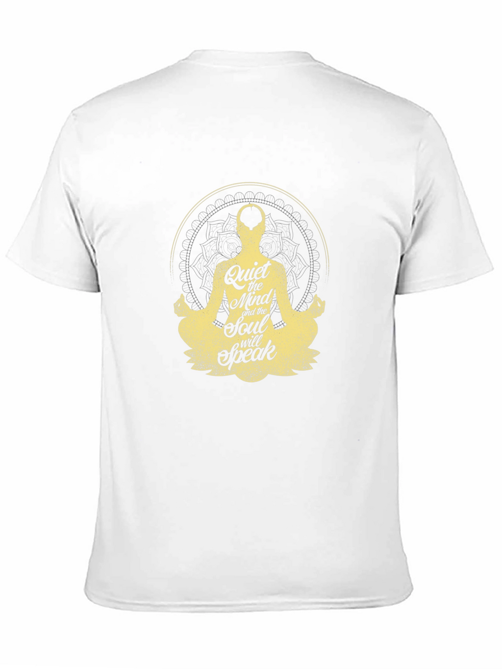 Quiet Mind Soul Speak T-Shirt - Meditative Design