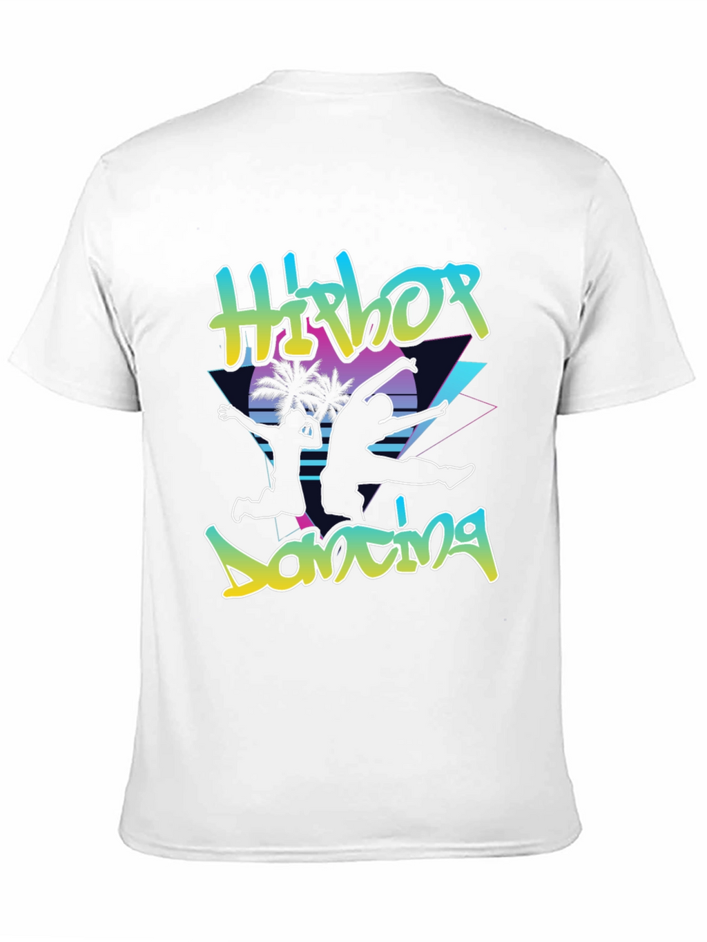 Retro Hip Hop Dancing Graphic Tee