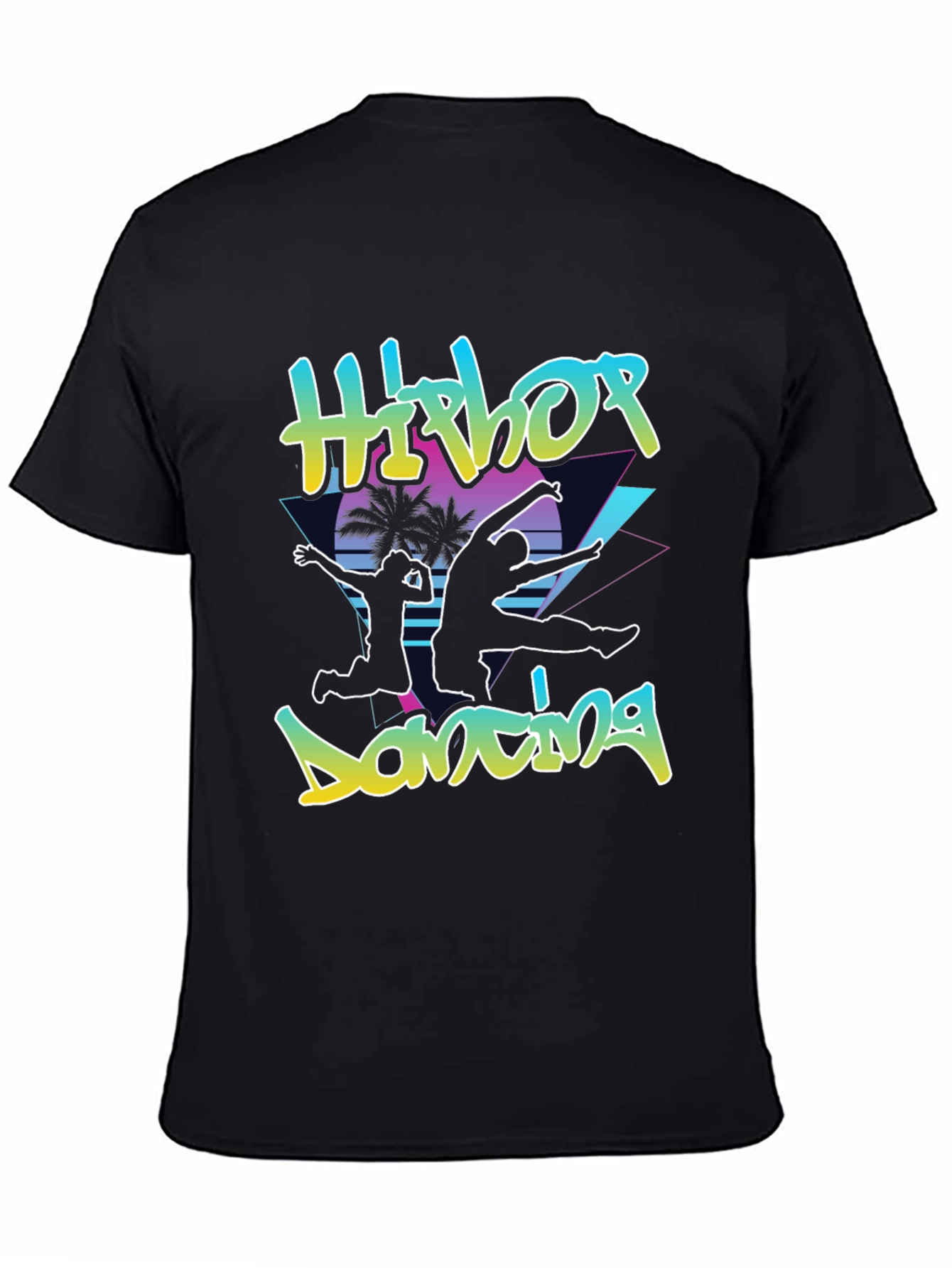 Retro Hip Hop Dancing Graphic Tee
