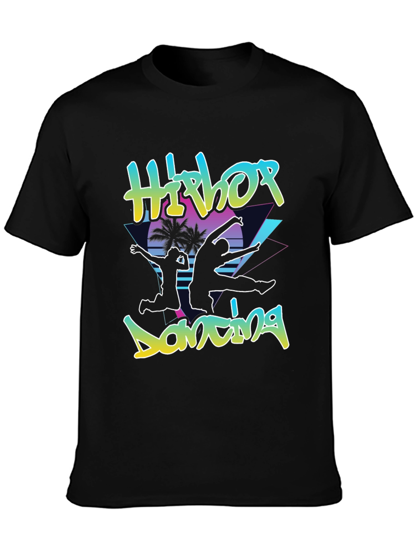 Retro Hip Hop Dancing Graphic Tee