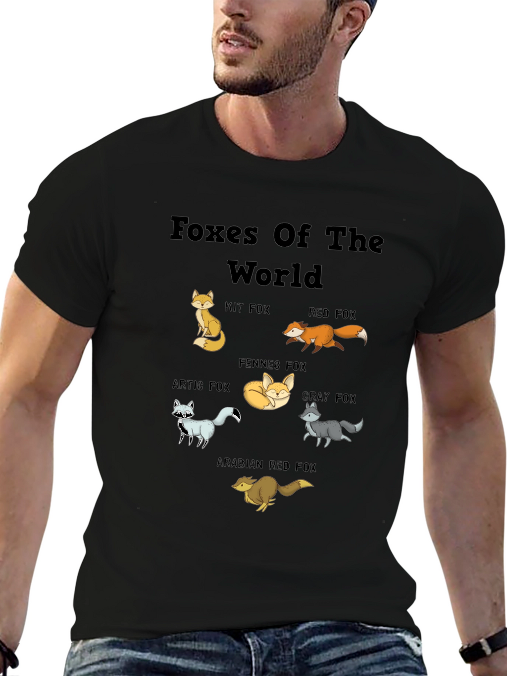 Foxes of the World T-Shirt