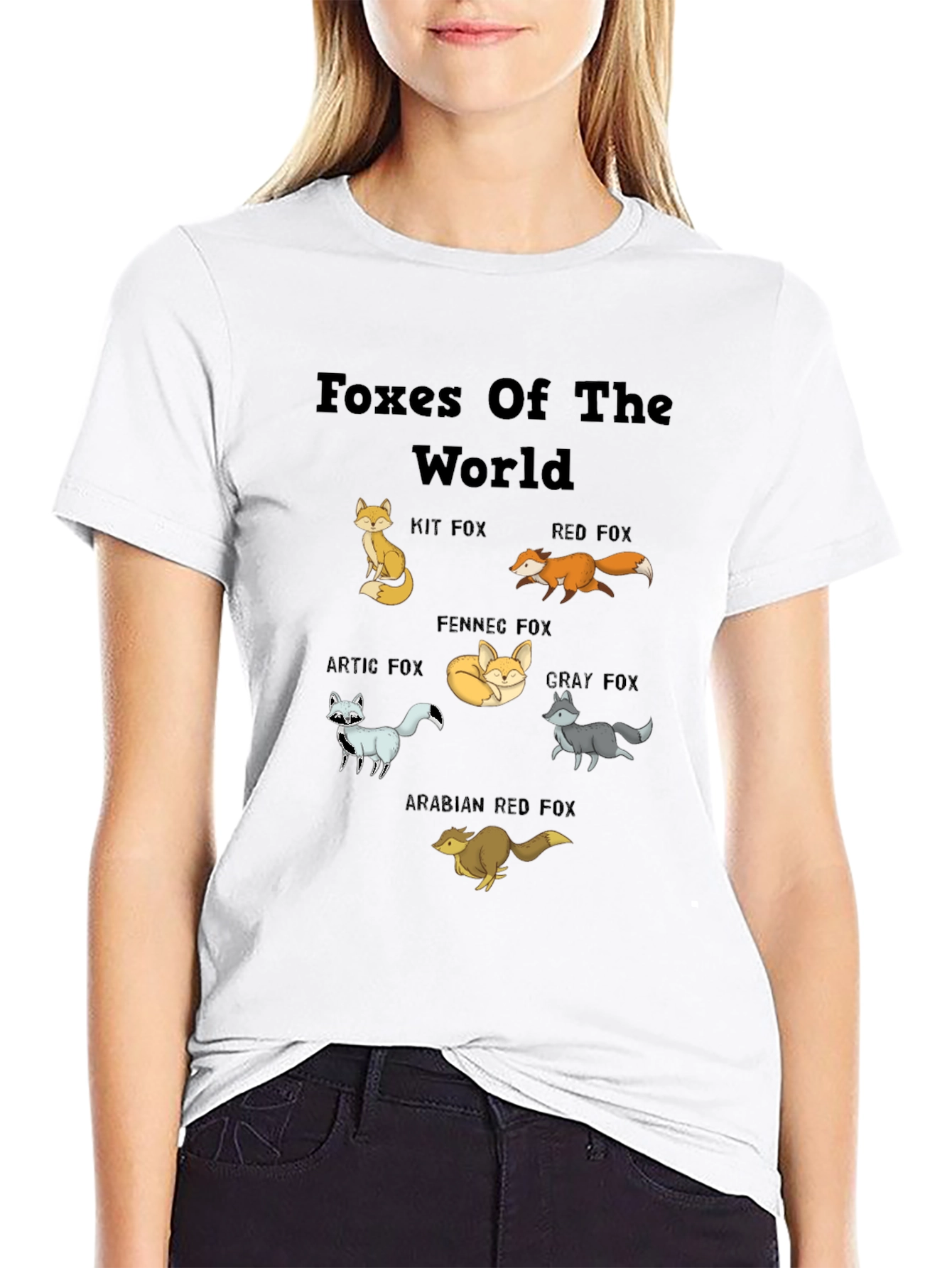Foxes of the World T-Shirt