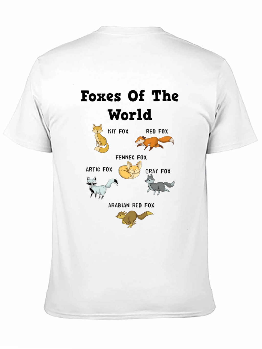 Foxes of the World T-Shirt
