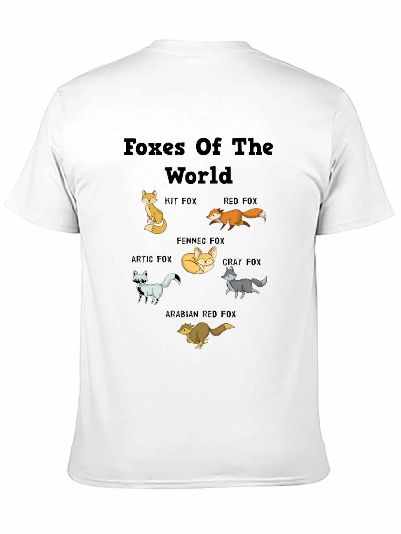 Foxes of the World T-Shirt