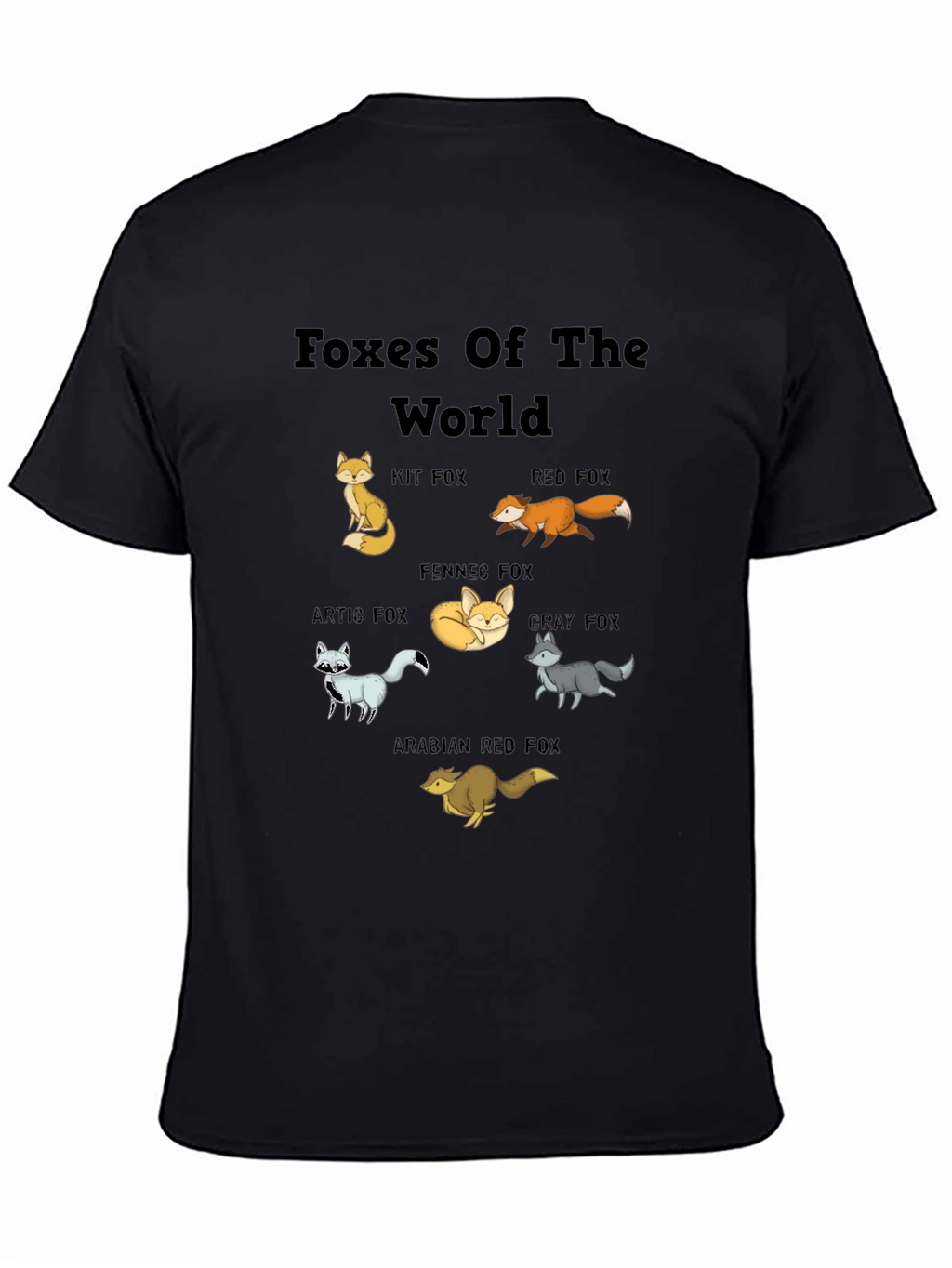 Foxes of the World T-Shirt