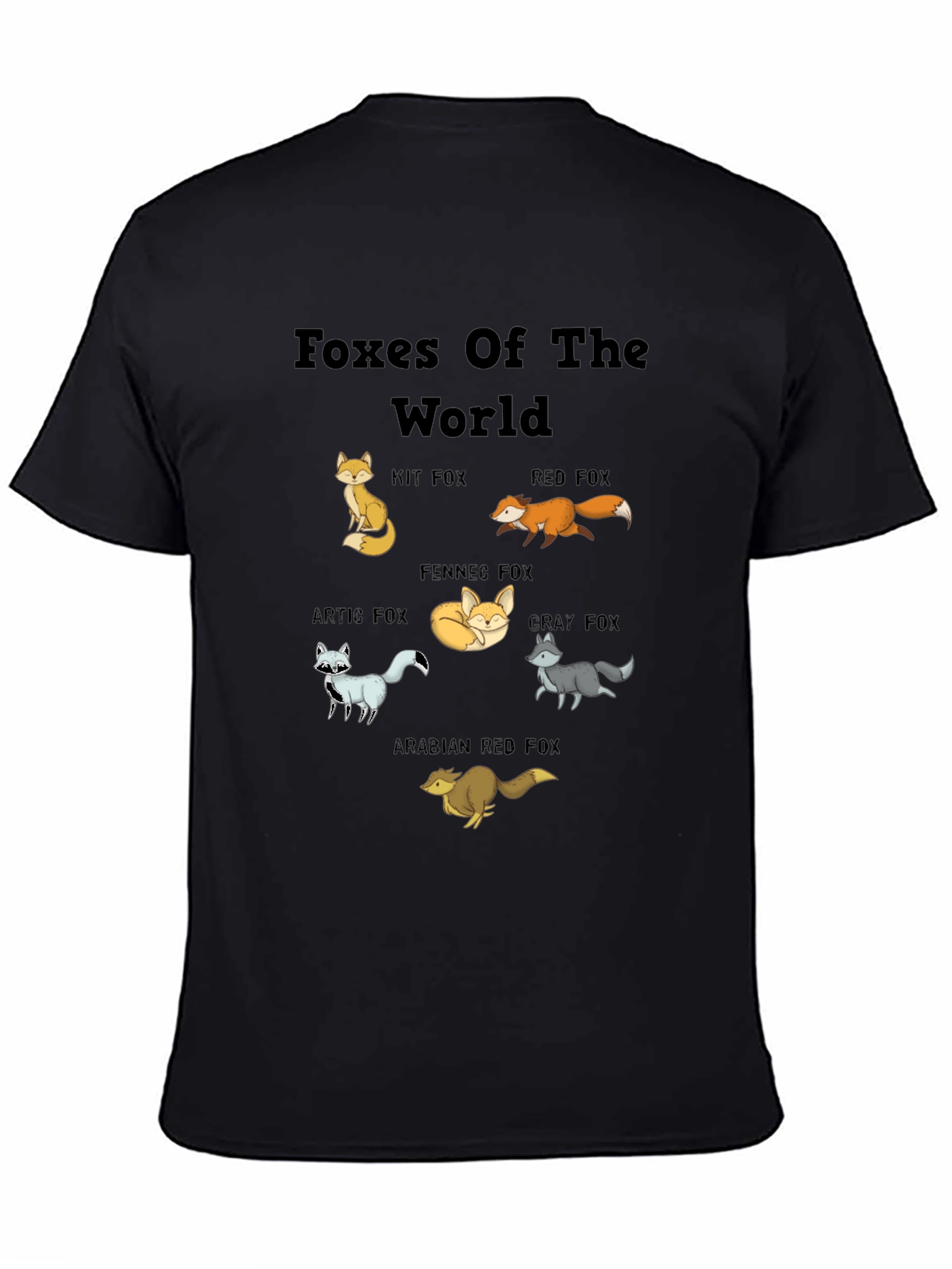 Foxes of the World T-Shirt