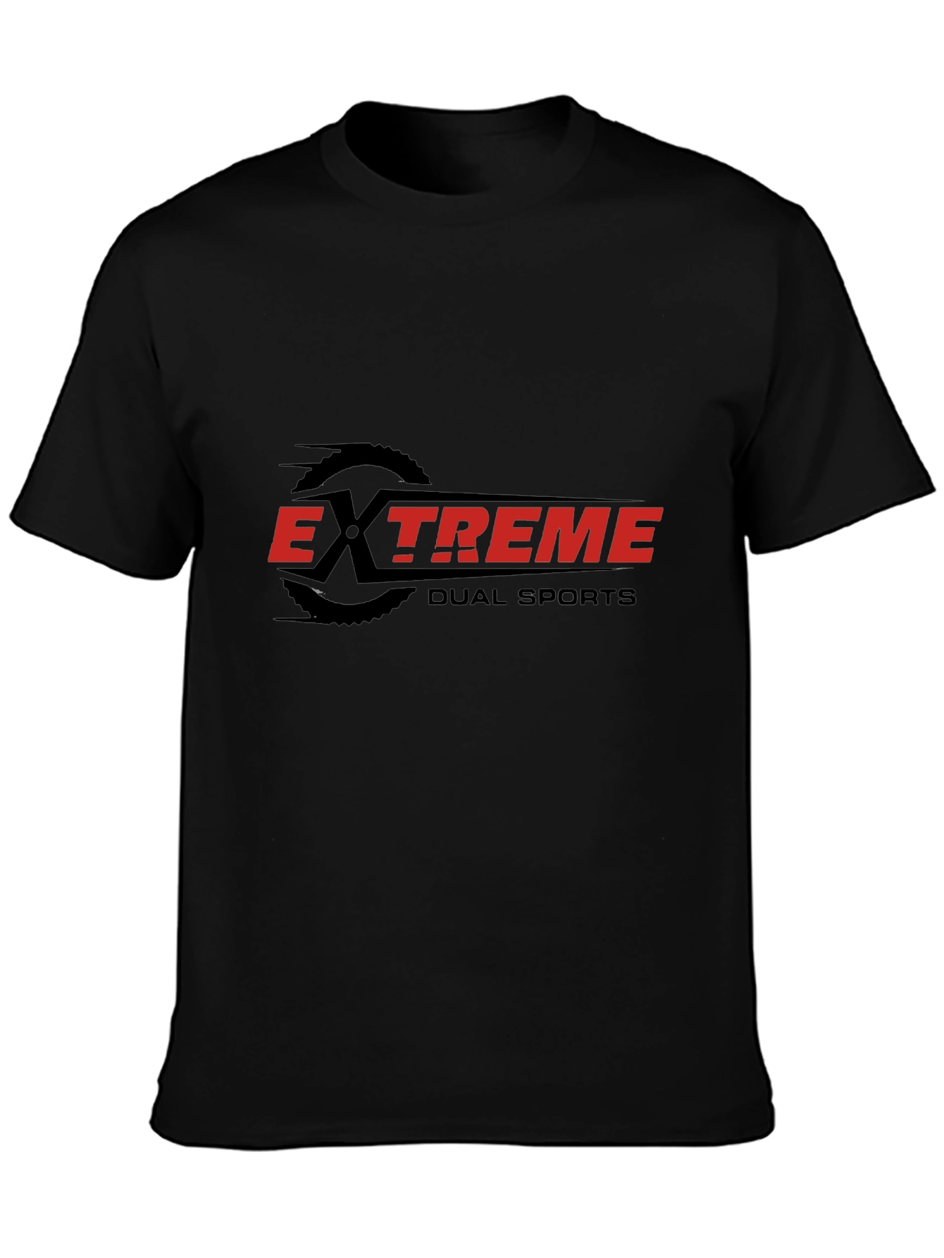 Extreme Dual Sports Graphic Tee - Black