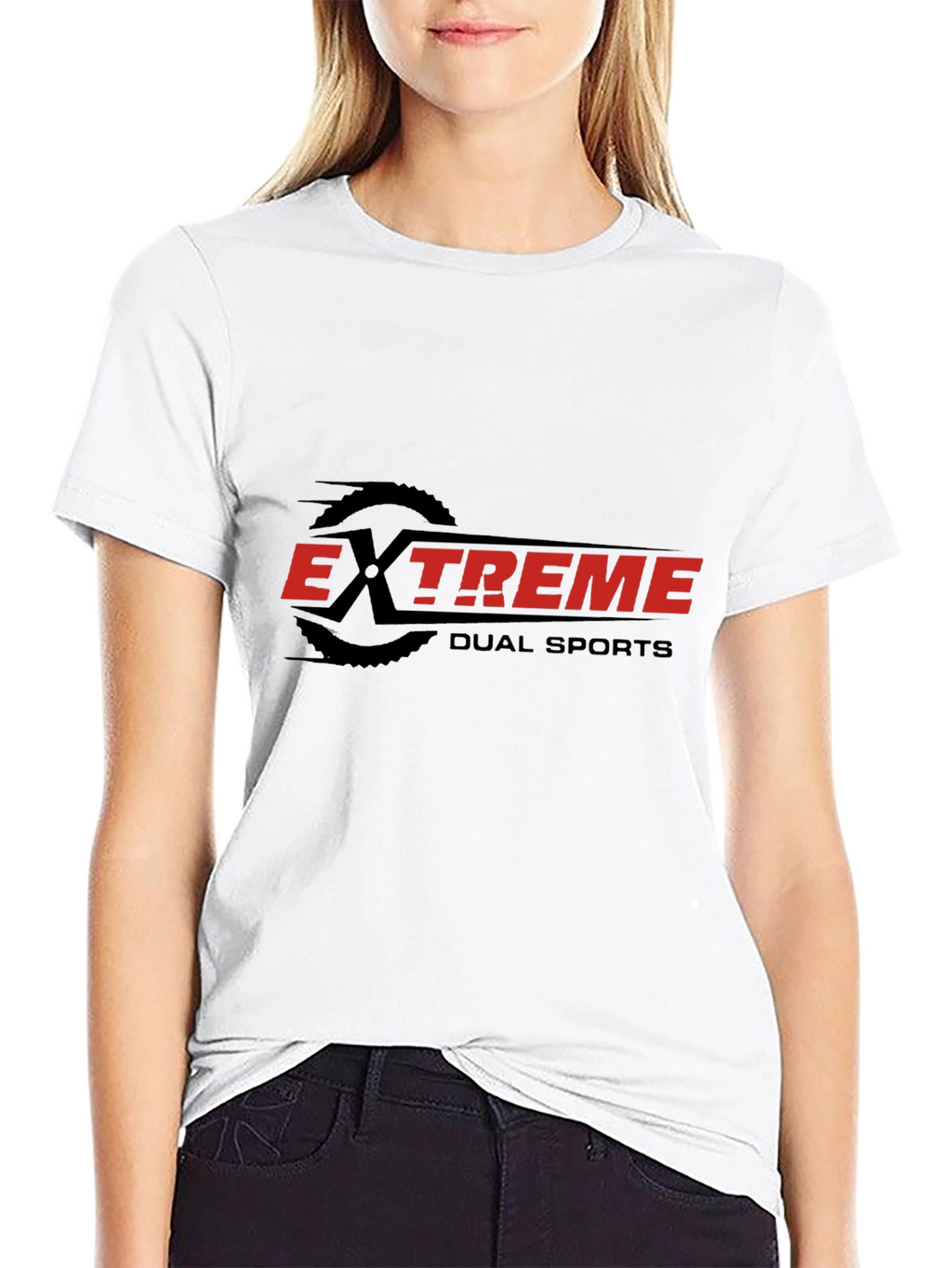 Extreme Dual Sports Graphic Tee - Black