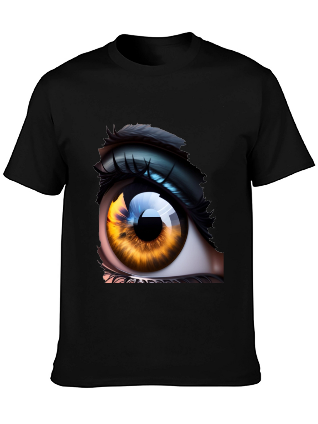 Eye Graphic Tee - Unique Artistic Design