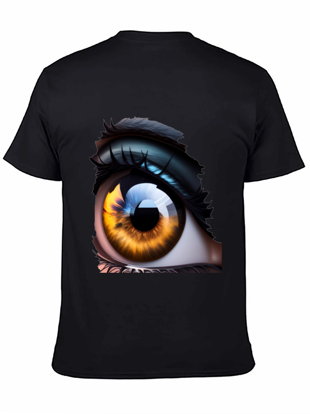 Eye Graphic Tee - Unique Artistic Design